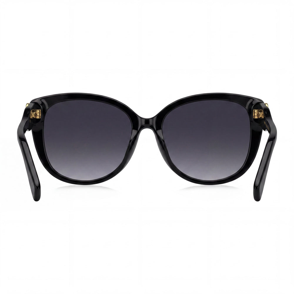 Marc Jacobs MARC 791/F/S Men's Casual Black Acetate Non-Polarized Dark Grey Shaded Sunglasses 57mm