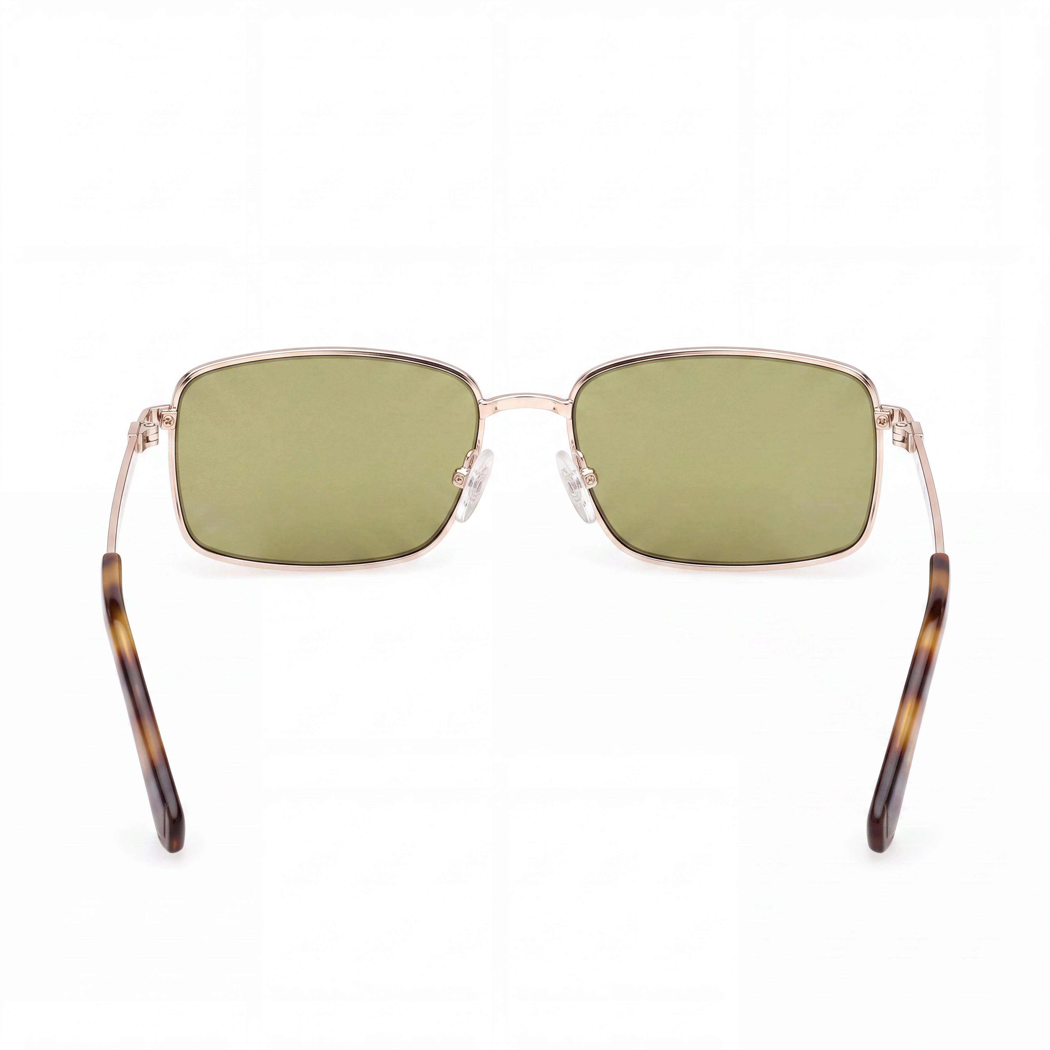 Gafas de sol GUESS casuales para hombre, con montura metálica brillante color oro oscuro y degradado UV 400 (Lente 56mm, Puente 15mm, Patilla 145mm), Photo 3