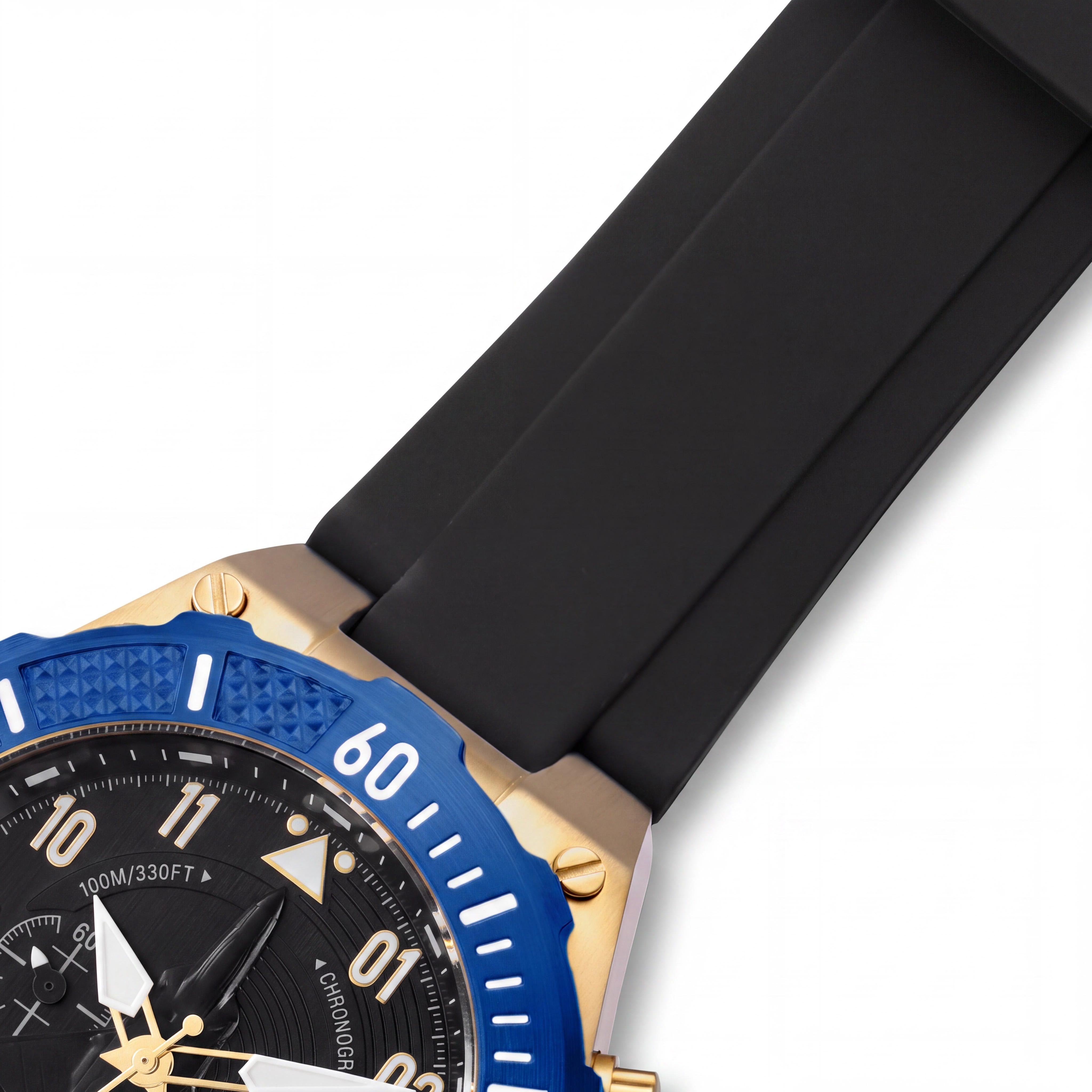 Reloj Invicta Aviator Cronógrafo Moderno Unisex con Esfera Negra de Acero Inoxidable de 50 mm Resistente al Agua, Photo 3