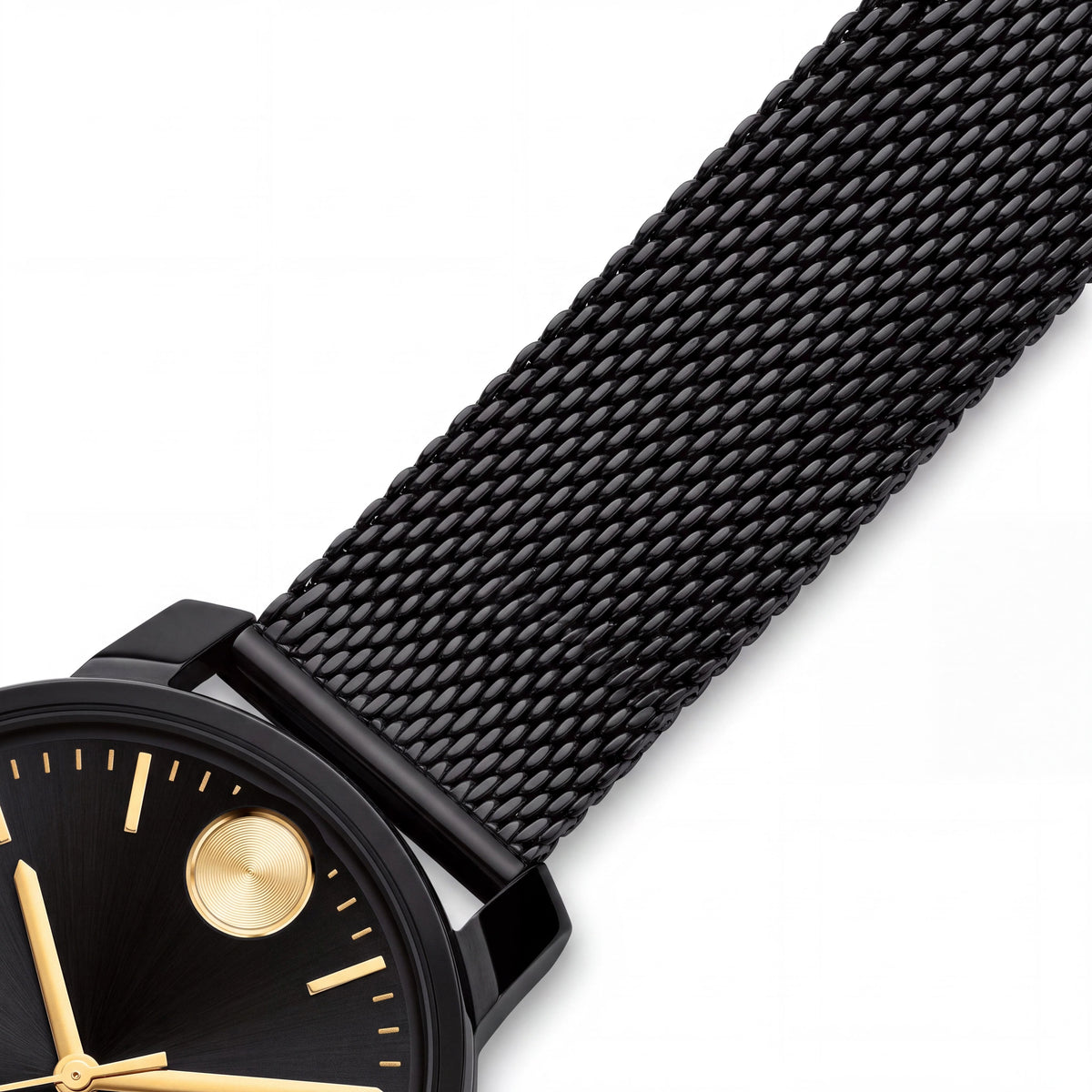 Movado BOLD Access Men's Quartz Watch with a 41mm Case in Grey Ion-Plated Stainless Steel and Brown Strap, Photo 2