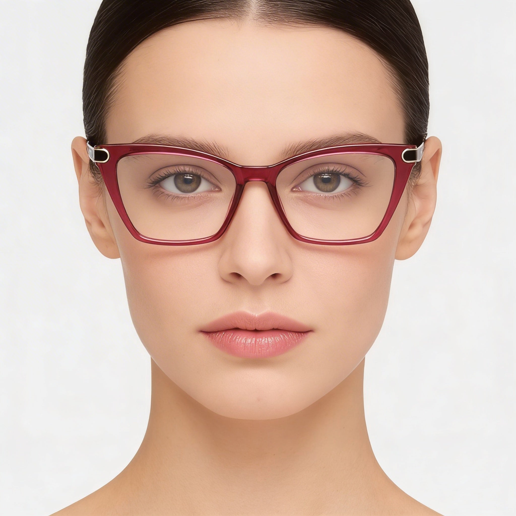 Max & Co. MODERNO Women's Optical Eyeglasses, Defined by a Shiny Light Fuxia Frame, Size 53mm, Photo 4