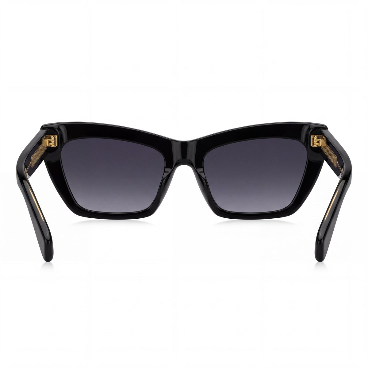 Marc Jacobs Modern Women's Black Grey Shaded Acetate Dark Grey Shaded Non-Polarized Sunglasses 54mm, Photo 3