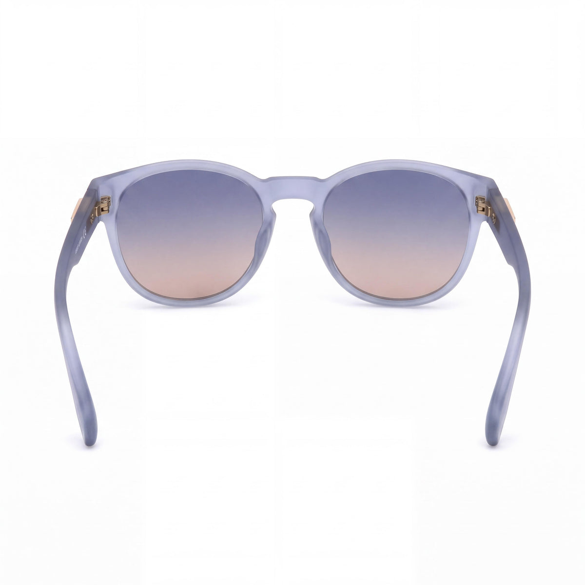 Gafas de sol adidas casual unisex con protección UV y montura de plástico, azul mate degradado humo, lentes azules degradadas de 54 mm, Photo 3