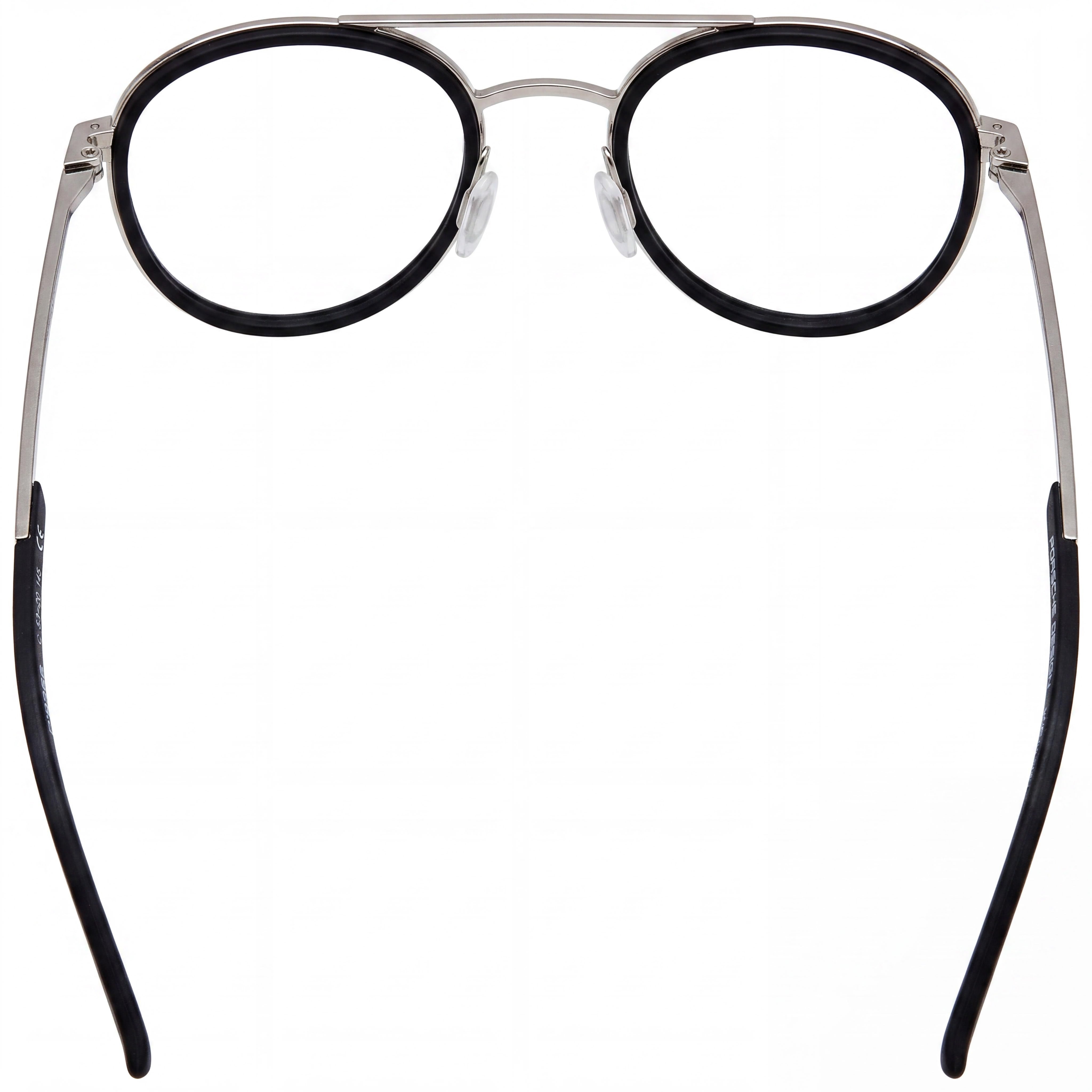Porsche P8366 Men's Modern Style Palladium Acetate Frame Eyewear with 53mm Lens, 20mm Bridge, 145mm Temple, Photo 3