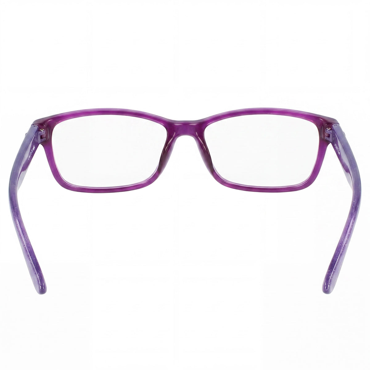 Gafas rectangulares Lacoste L3803b Mi para niños con montura de grilamid morado mate, lentes de 51 mm, Photo 3