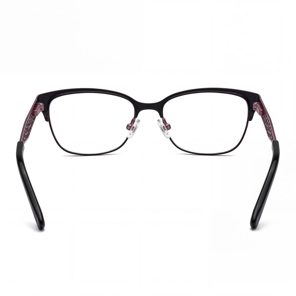 Liz Claiborne 643 Men's Metal Eyeglasses with Polycarbonate Lenses in Blue Pink 52-16-135