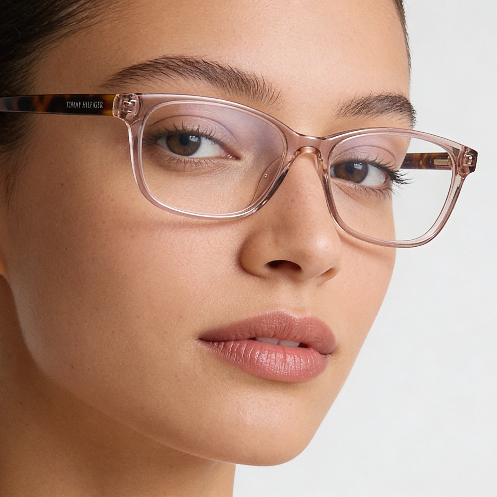 Tommy Hilfiger TH 1889 Women's Nude Havana Acetate Sunglasses 53mm, Photo 4