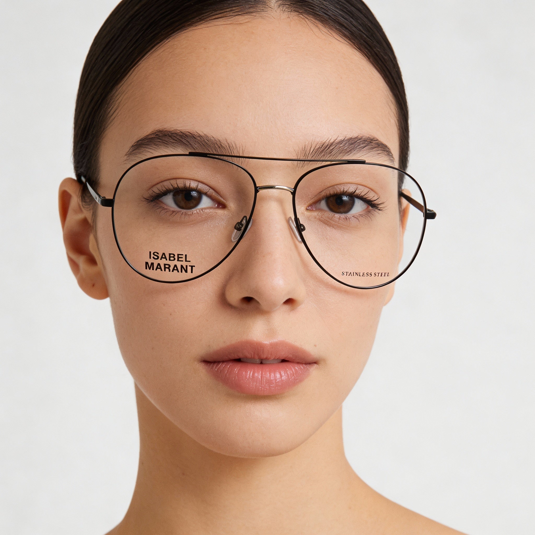 Isabel Marant Women's Multicoloured Eyeglasses 57-16-145, Clear Demo Lenses, Prescription Ready, Photo 5