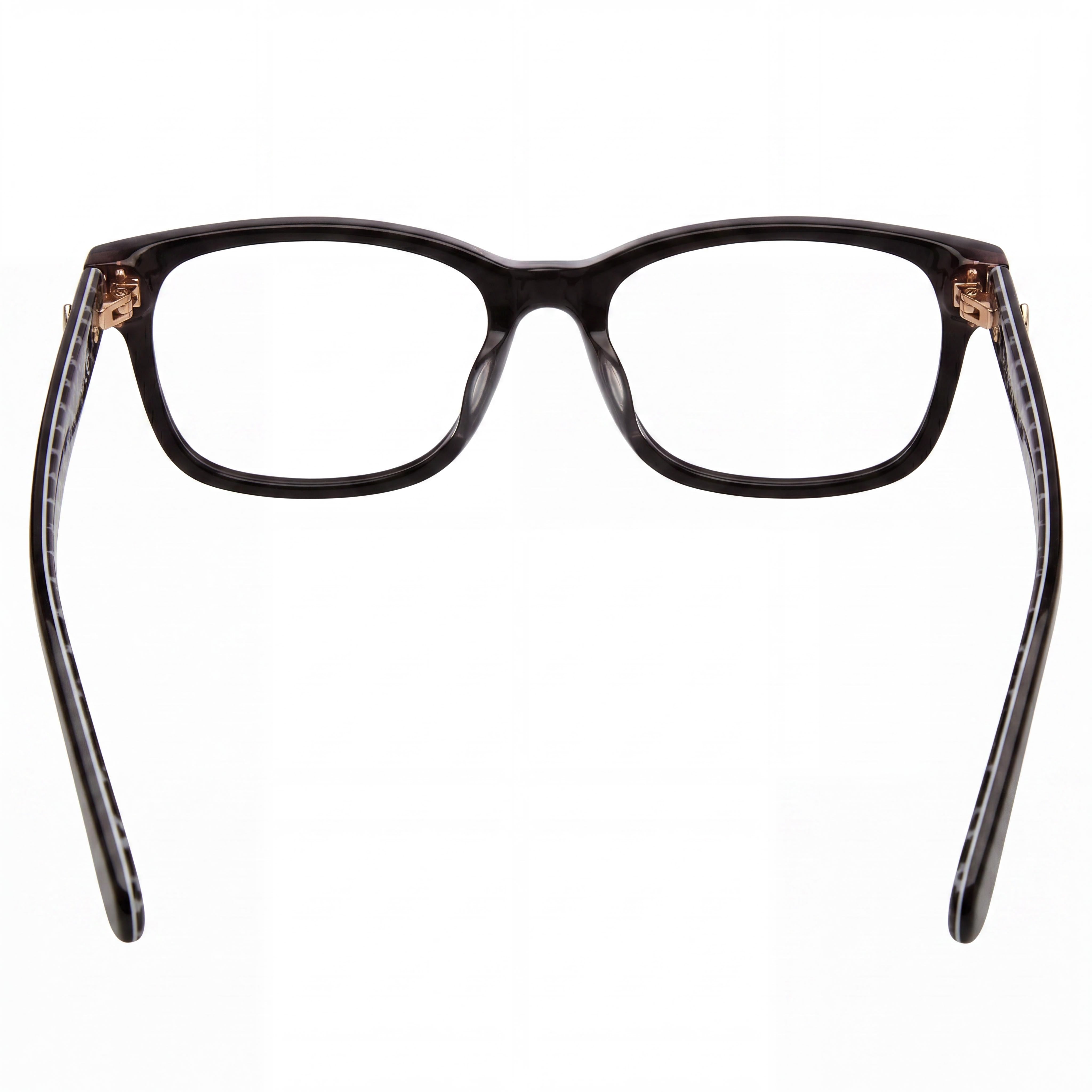 Kate Spade New York Cariane/F Women's Acetate Optical Frames in BLACK PINK, 55mm Lens Width, with Case, Photo 4