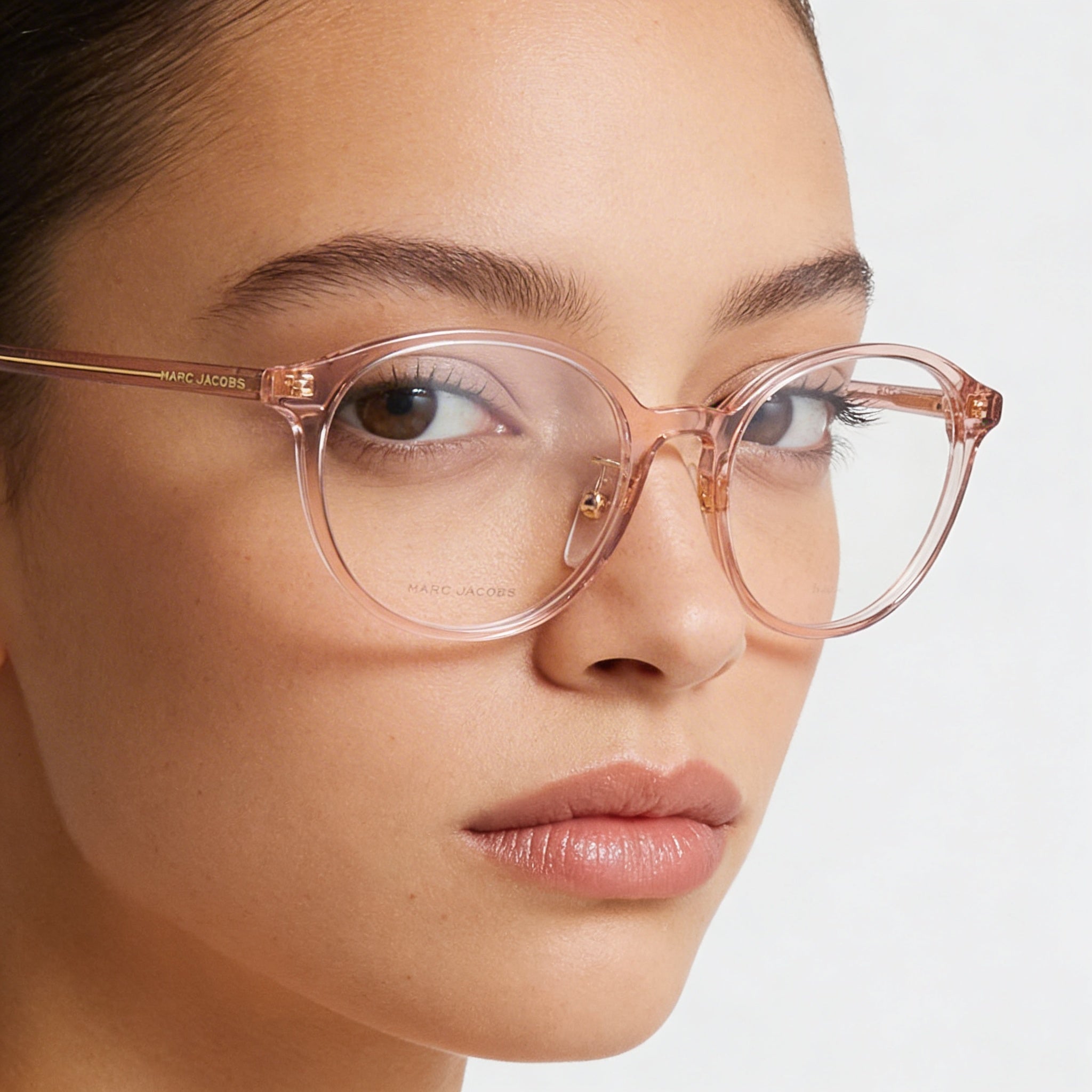 Gafas de sol Marc Jacobs Modern Collection para mujer con montura de acetato rosa y lentes rosas, 51 mm, Photo 4