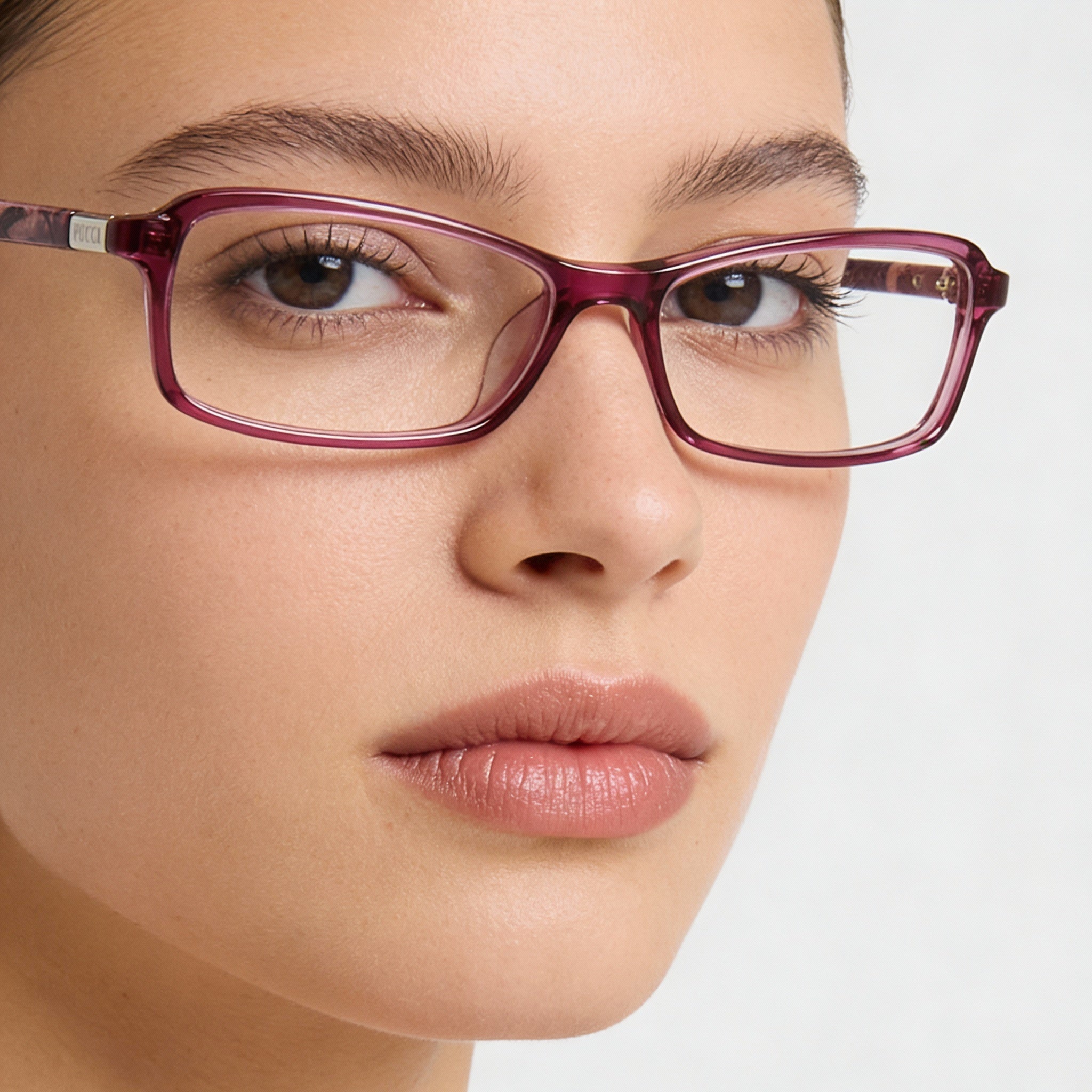 Emilio Pucci Sunglasses for Men and Women featuring a Purple Frame and Non-Polarized Composite Lenses, Photo 4