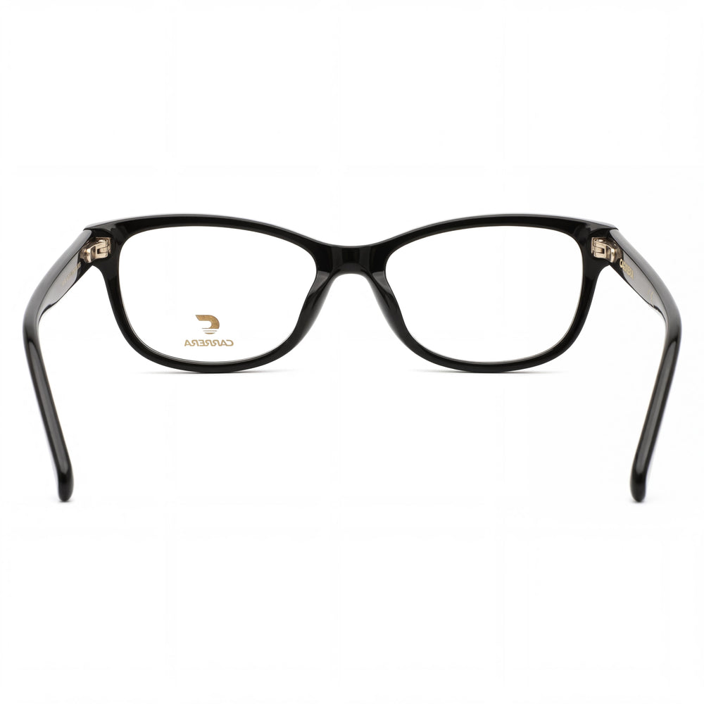 Carrera Casual 3008 Women's Black Acetate Optical Eyeglasses Frames | Lens 51mm Bridge 14mm Temple 140mm
