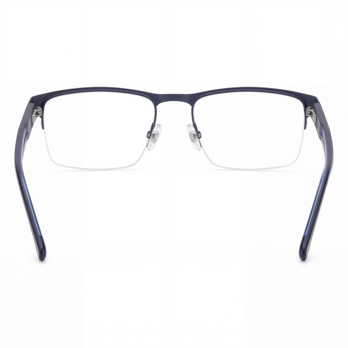 Carrera 8914 Unisex Blue Metal Classic Eyeglasses Frames with Transparent Non-Polarized Polycarbonate Lenses 58mm Lens 18mm Bridge 150mm Temple, Photo 3