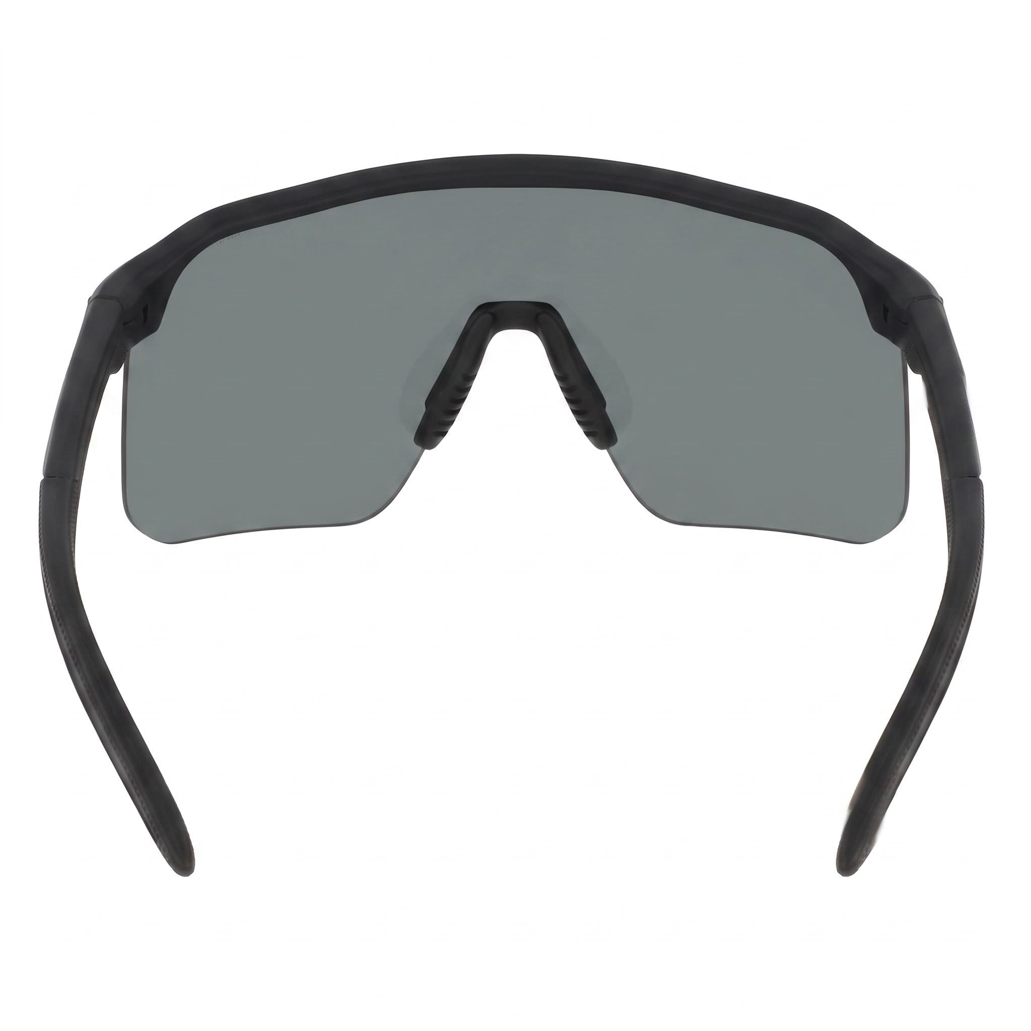 NIKE Gafas de sol informales para hombre, color negro mate, gris polar, montura de plástico, protección UV 400, no polarizadas, 61 mm, Photo 4