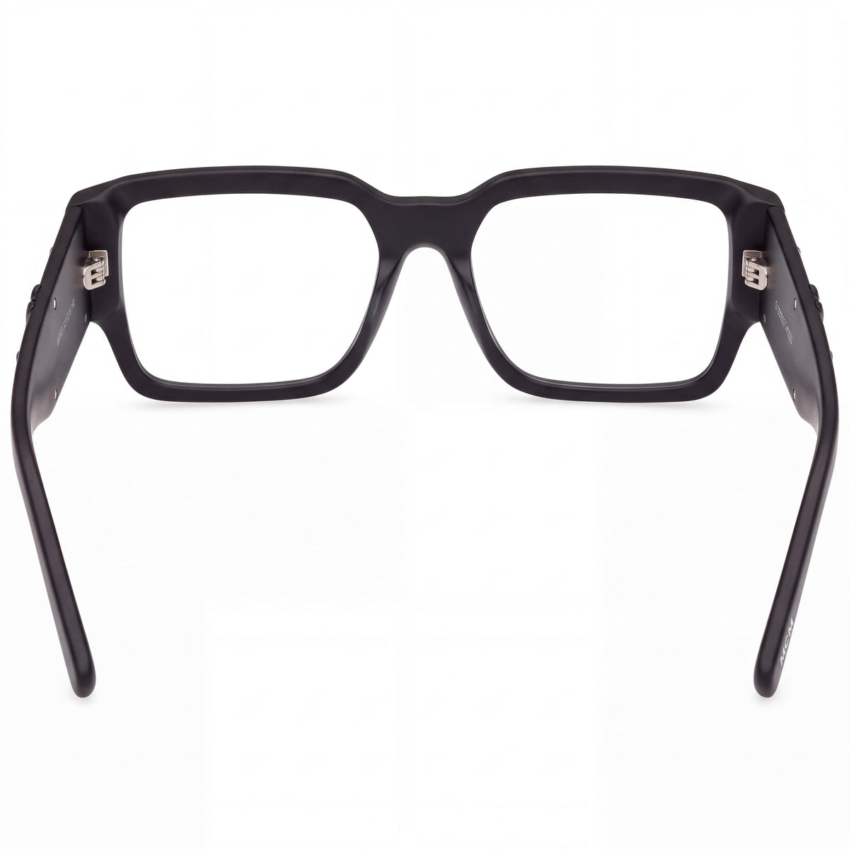 MCM WORLDWIDE Casual Men's Full Rim Plastic Matte Black Eyeglasses with Clear Demo Lenses, Prescription Ready 52-16-140, Photo 3