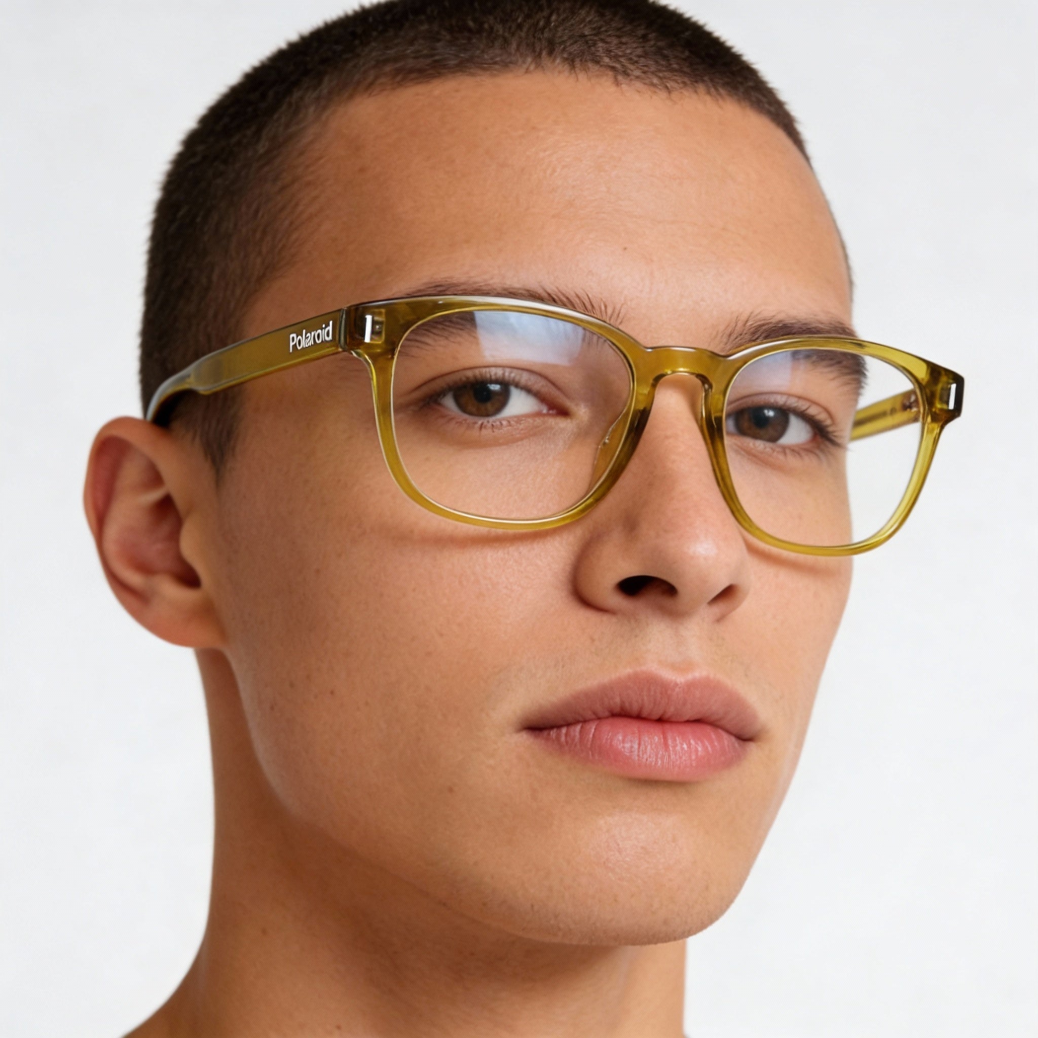 Polaroid Modern Pld D453 Unisex Non- Acetate Eyewear, Yellow, 52-19-145, Photo 4