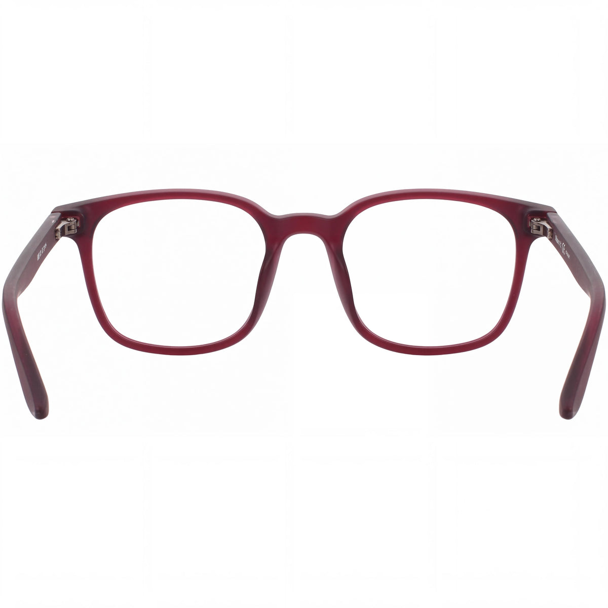 Montura de gafas unisex de metal NIKE 7124 en color rojo noble mate, ancho de lente de 50 mm, puente de 19 mm, longitud de patilla de 145 mm, Photo 2