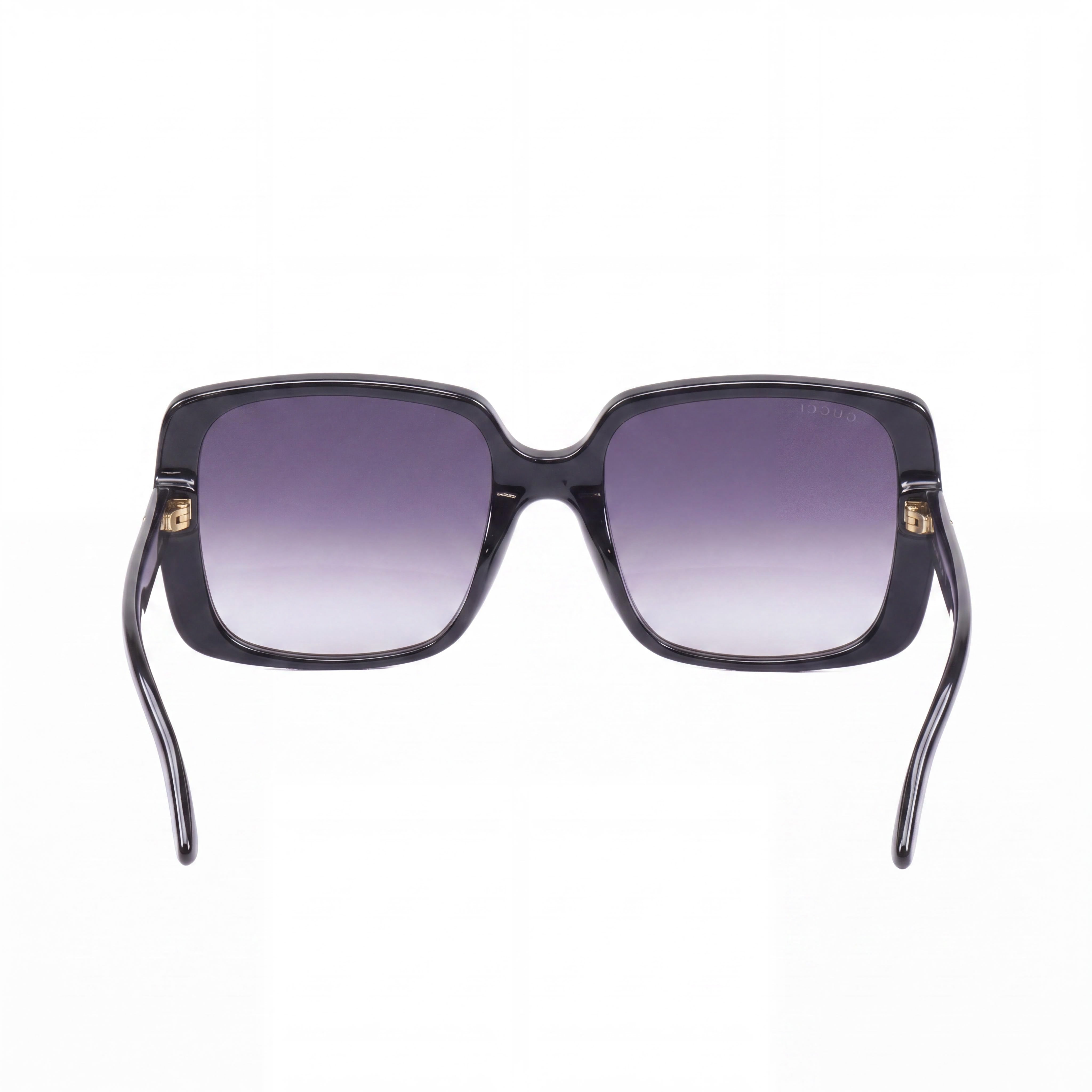 Gucci Gucci Logo GG0632S Women's Black Injected Plastic Grey Gradient UV Protection Sunglasses 56mm, Photo 4