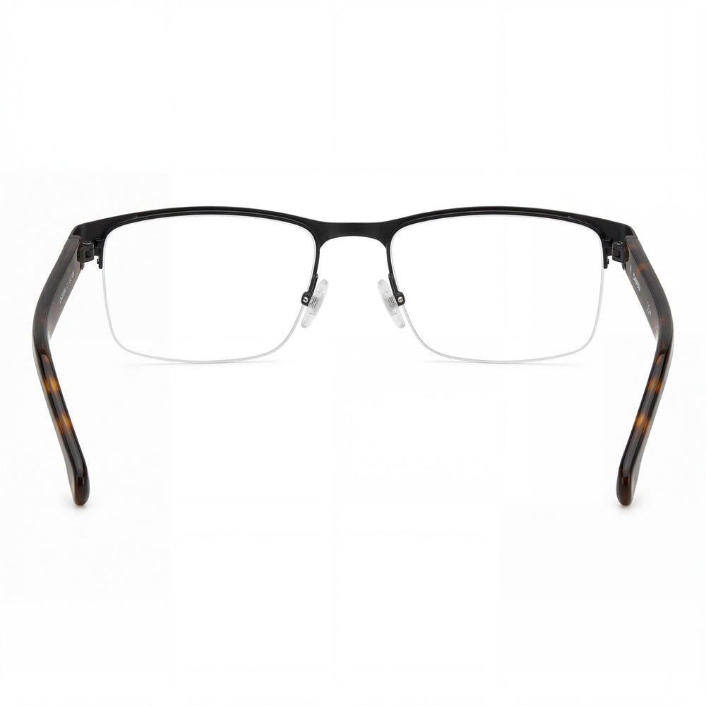 Carrera 8888 Men's Alloy Steel Black Optical Frames 58mm with Clear Demo Lenses, Prescription Ready