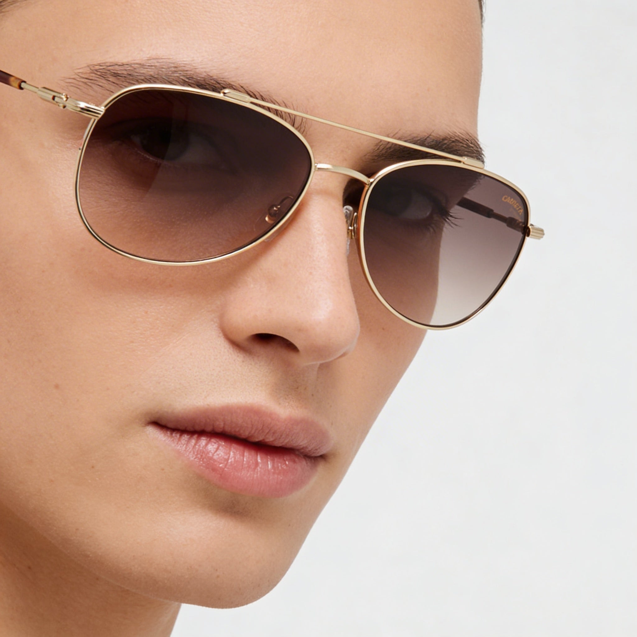 Gafas de sol unisex Carrera 224/S con montura de acetato y lentes con protección UV en degradado marrón 58-17-145, Photo 4