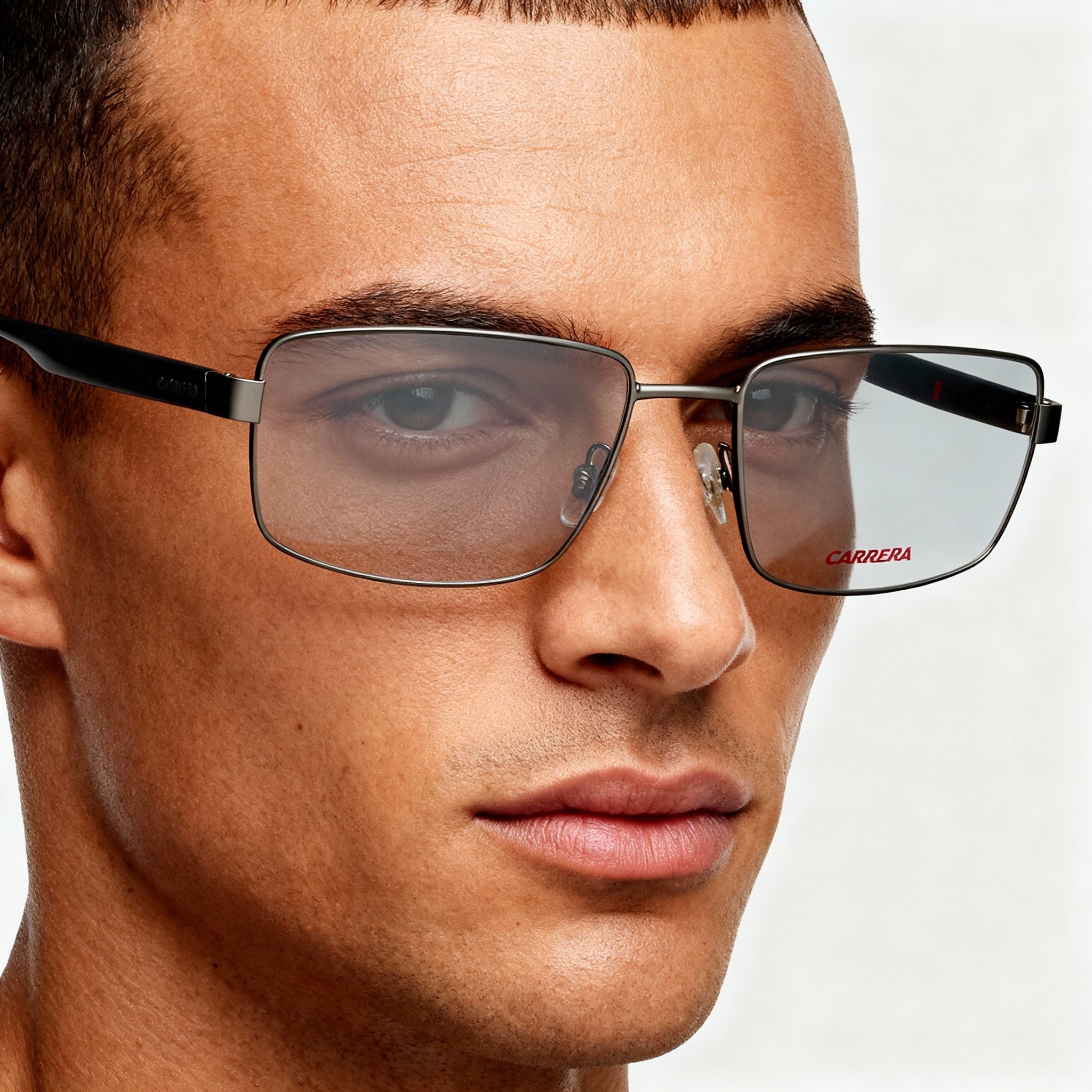 Carrera 8877 Modern Unisex Alloy Steel Frame, Polycarbonate Lens Non-Polarized Eyewear, Dark Ruth, 59mm, Photo 4