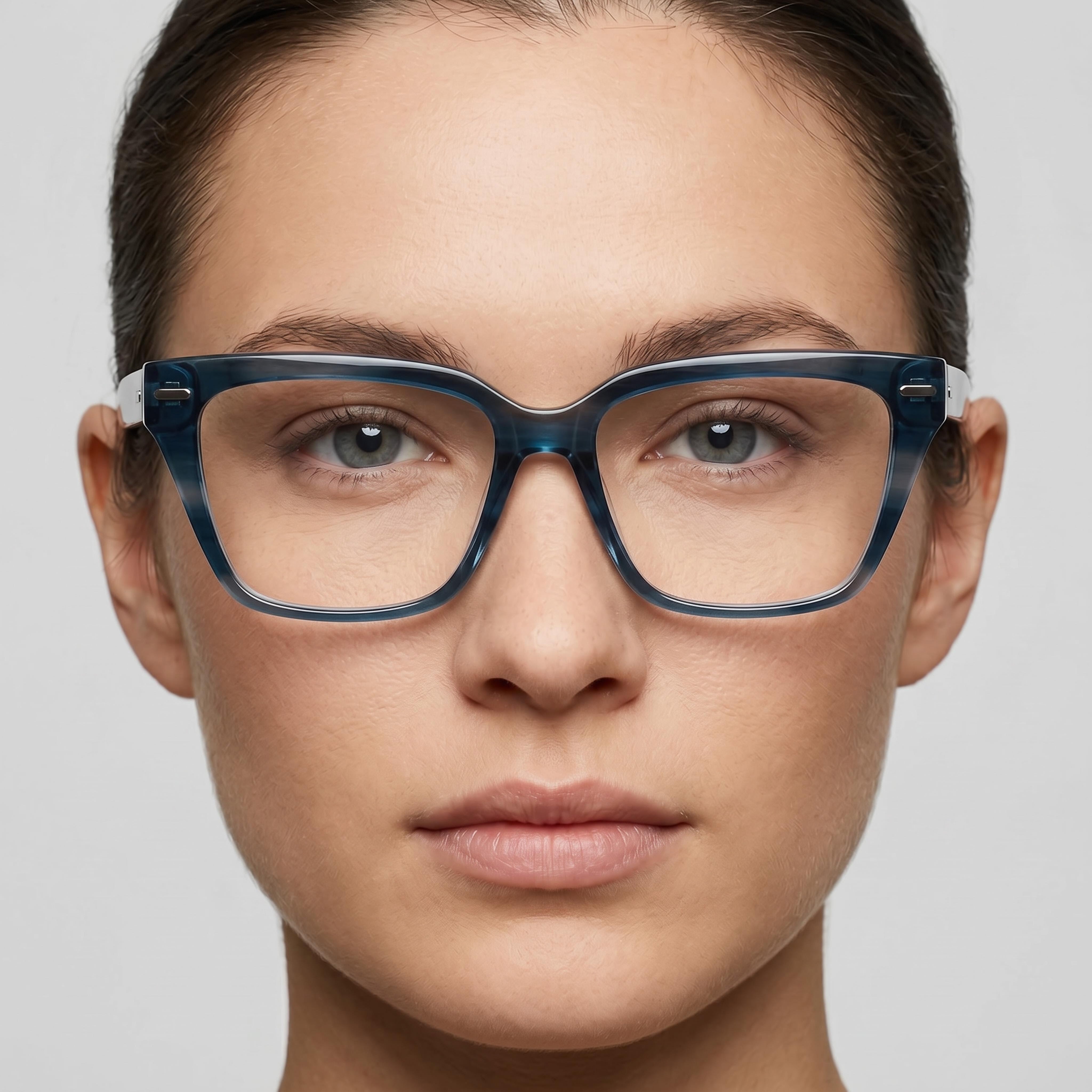 Calvin Klein Gafas de Sol Unisex Ck22539 con Montura Metálica Multicolor y Lentes Polarizadas Petróleo 54mm, Photo 4