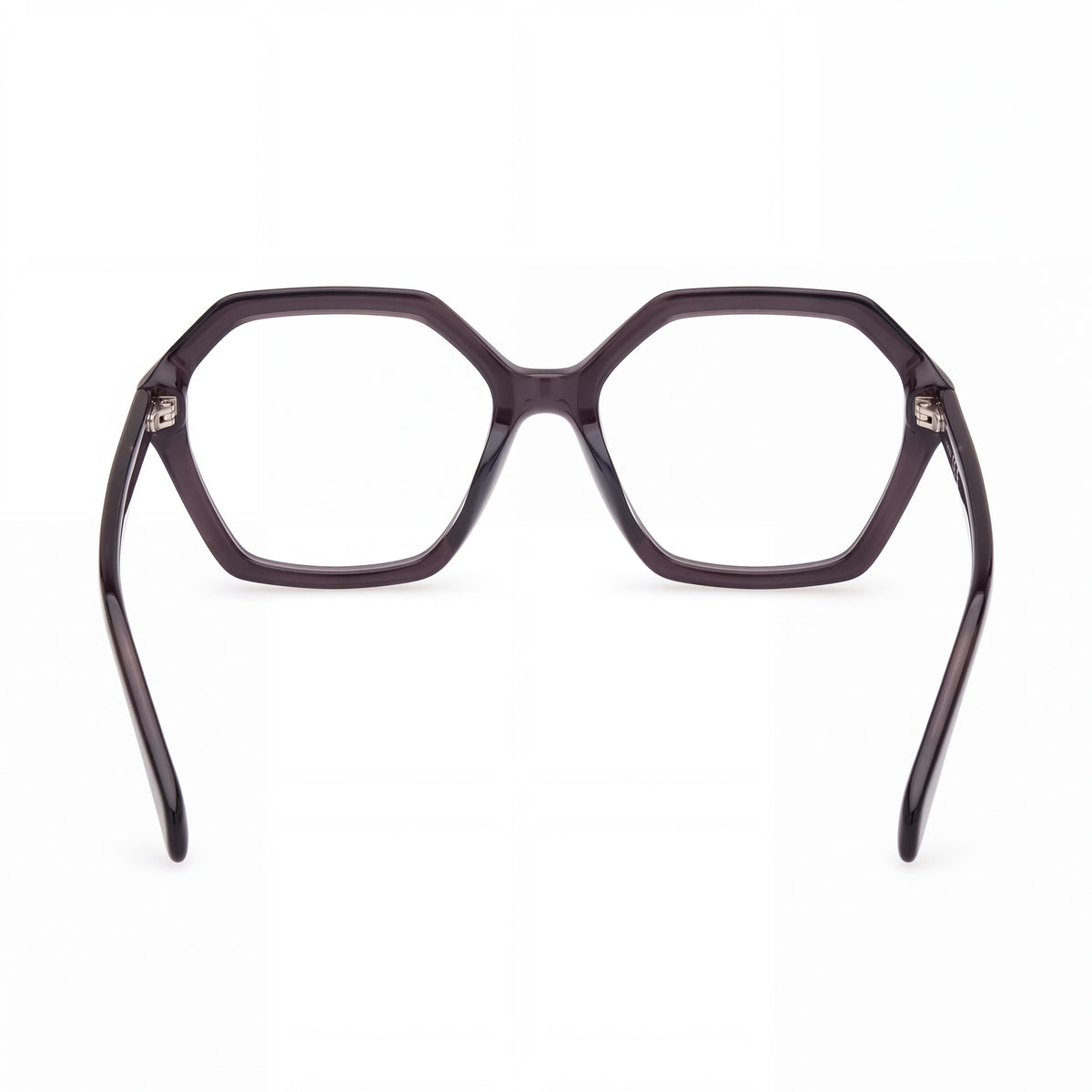 Emilio Pucci Moderno Women's Acetate Frame Eyeglasses in Shiny Black with 54mm Lens Width, Photo 3