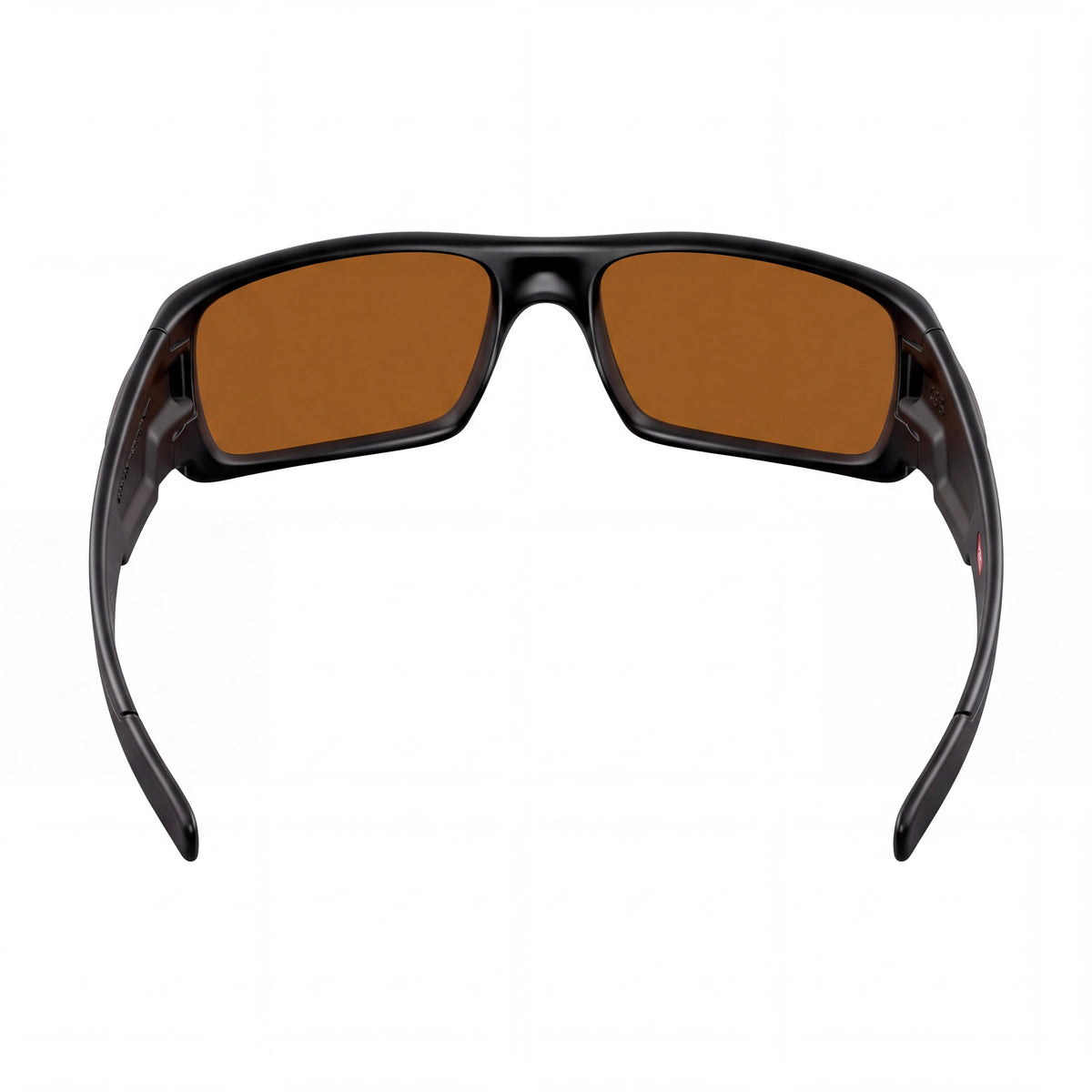 Gafas de sol Oakley Crankshaft unisex, montura rectangular de O_Matter negro mate, lentes color bronce oscuro, protección UV, 60 mm, Photo 4