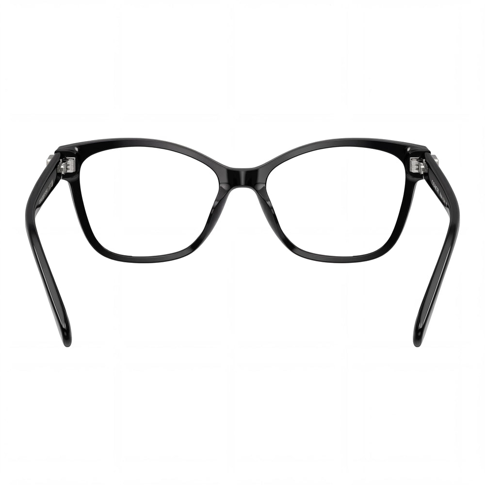 Armazones de plástico negros universales con herrajes maxi C Coach para mujer, modelo Hc6246u, 53-16-140