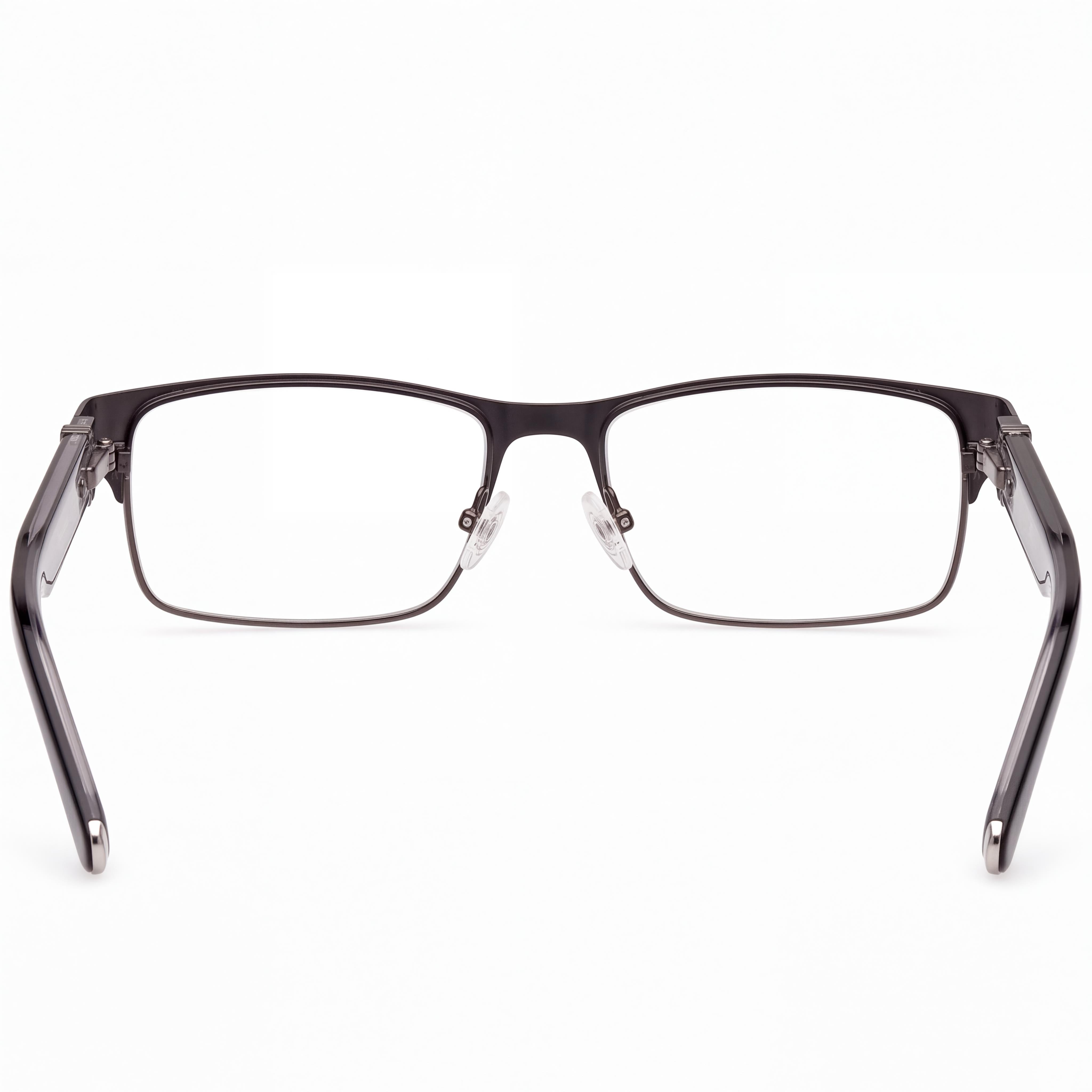 GUESS Gafas modernas profesionales de acetato negro mate para mujer 54-17-145, Photo 2