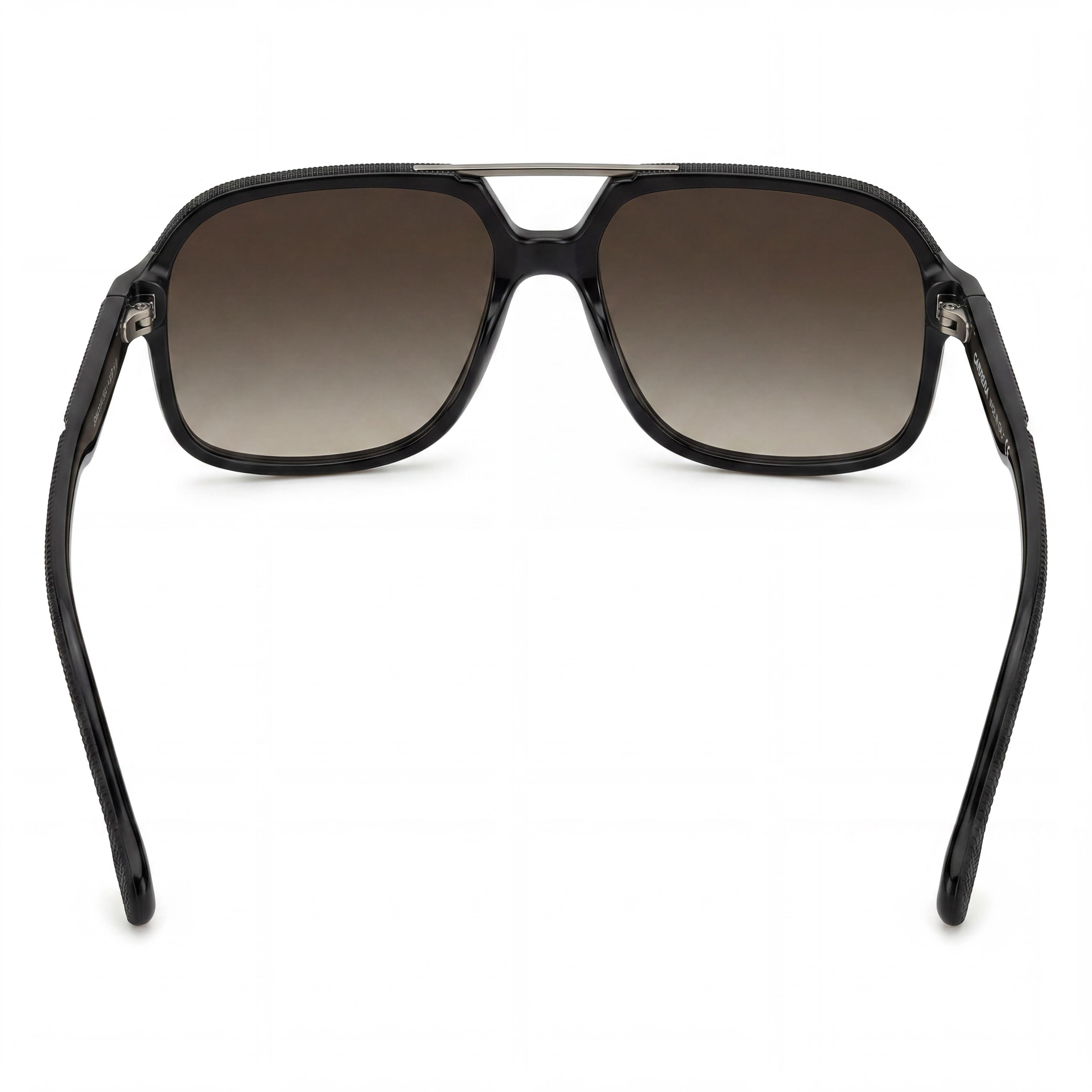 Carrera CARRERA 229/S Gafas de sol unisex negras marrones sombreadas piloto de policarbonato UV 400 59 mm, Photo 4