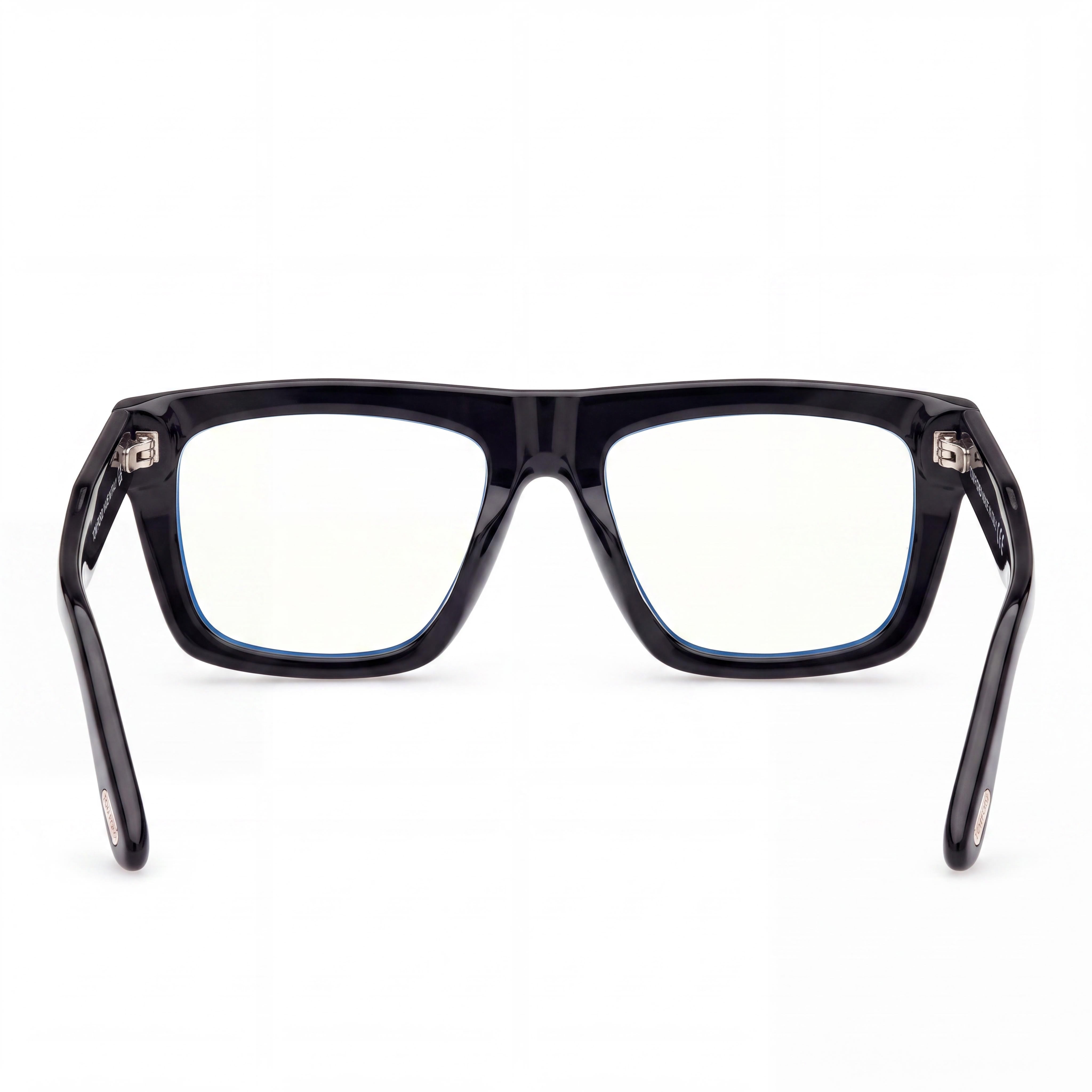 Gafas de sol Marcolin Classic unisex con montura de plástico negro brillante y filtro azul, lentes negras no polarizadas de 54 mm, Photo 3