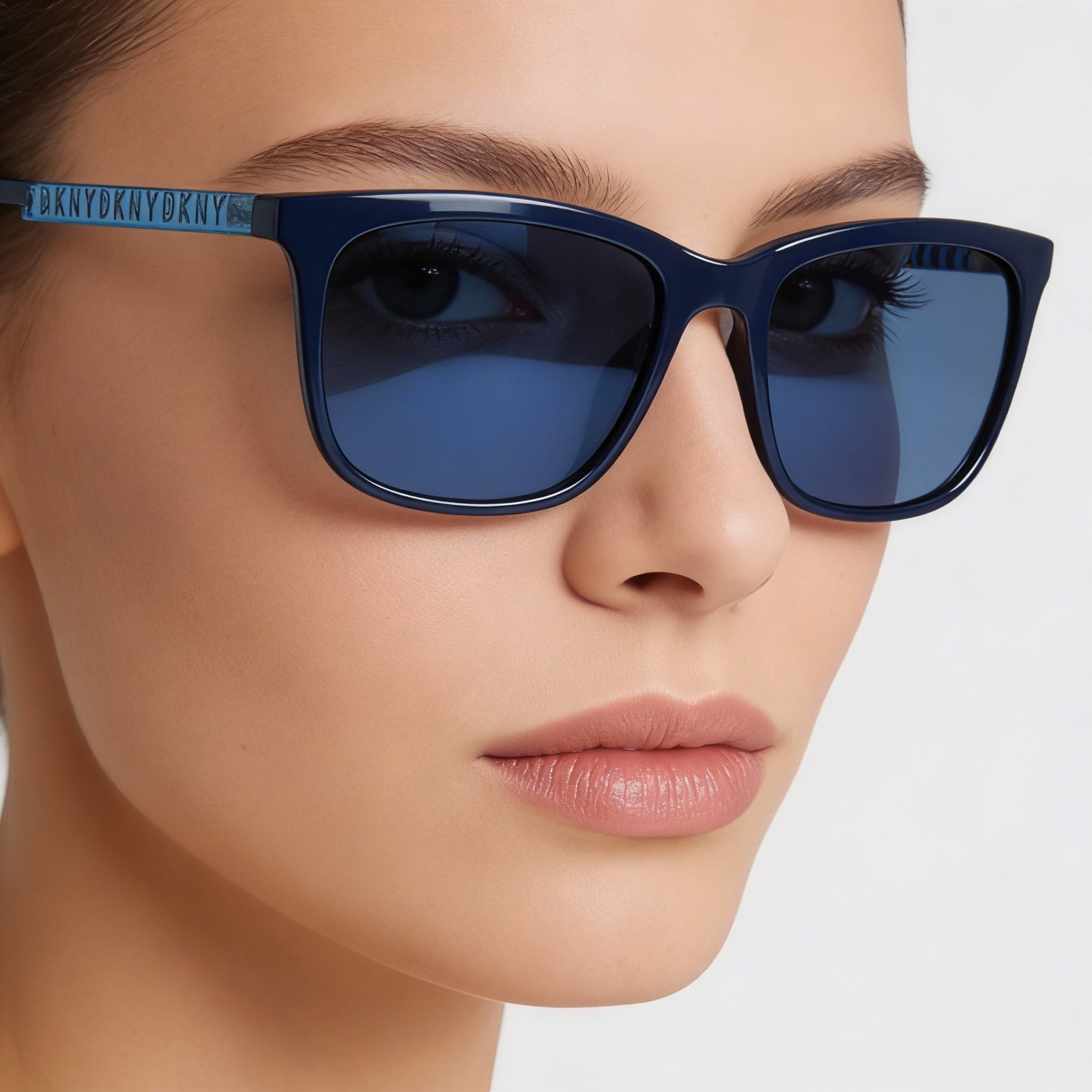 Gafas de sol DKNY Dk510s para mujer, con montura cuadrada de plástico marino y lentes de acetato, con un ancho de lente de 55 mm., Photo 4