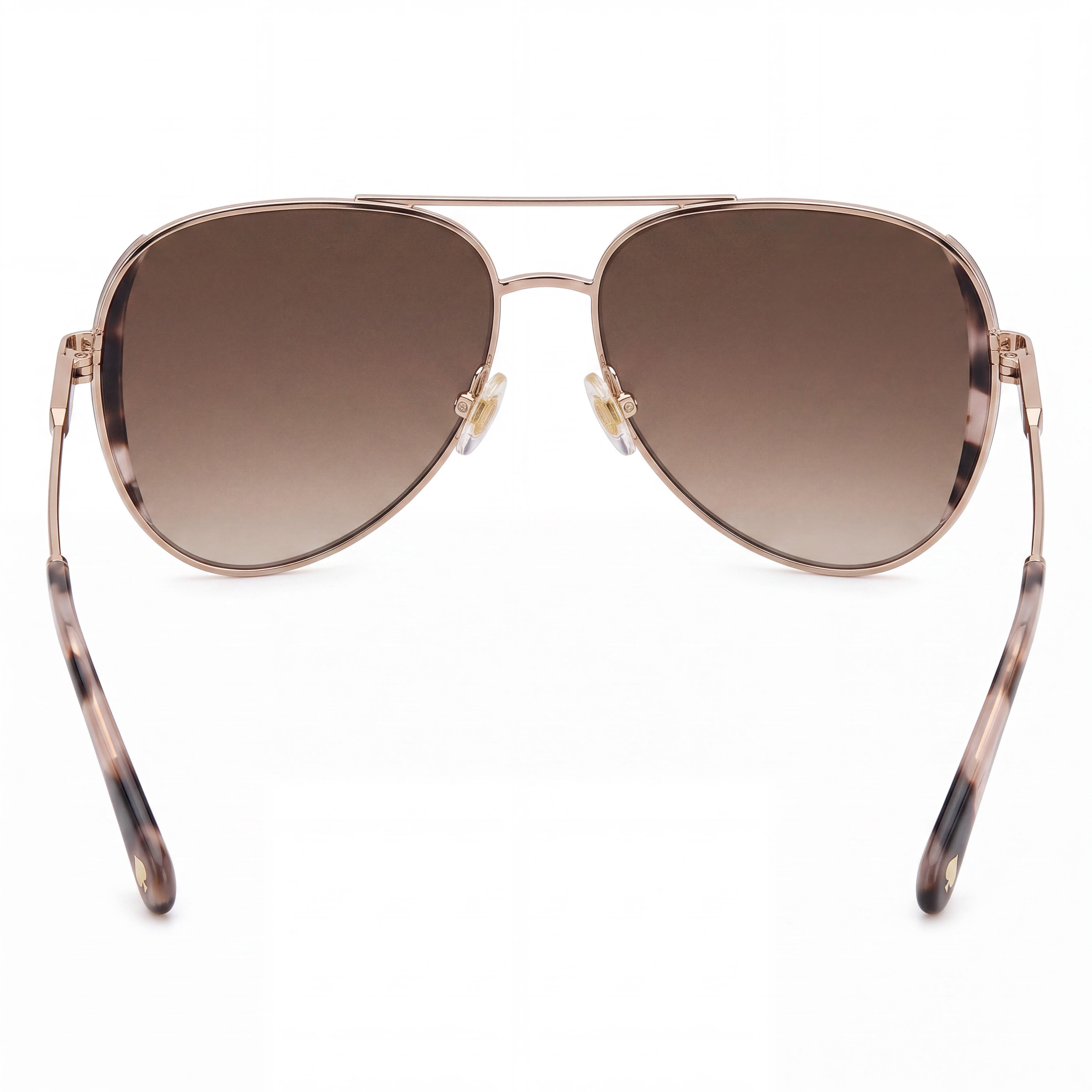 kate spade new york Ks Navy/G/S Women's Rose Gold Stainless Steel UV Protection Sunglasses 53mm, Photo 4