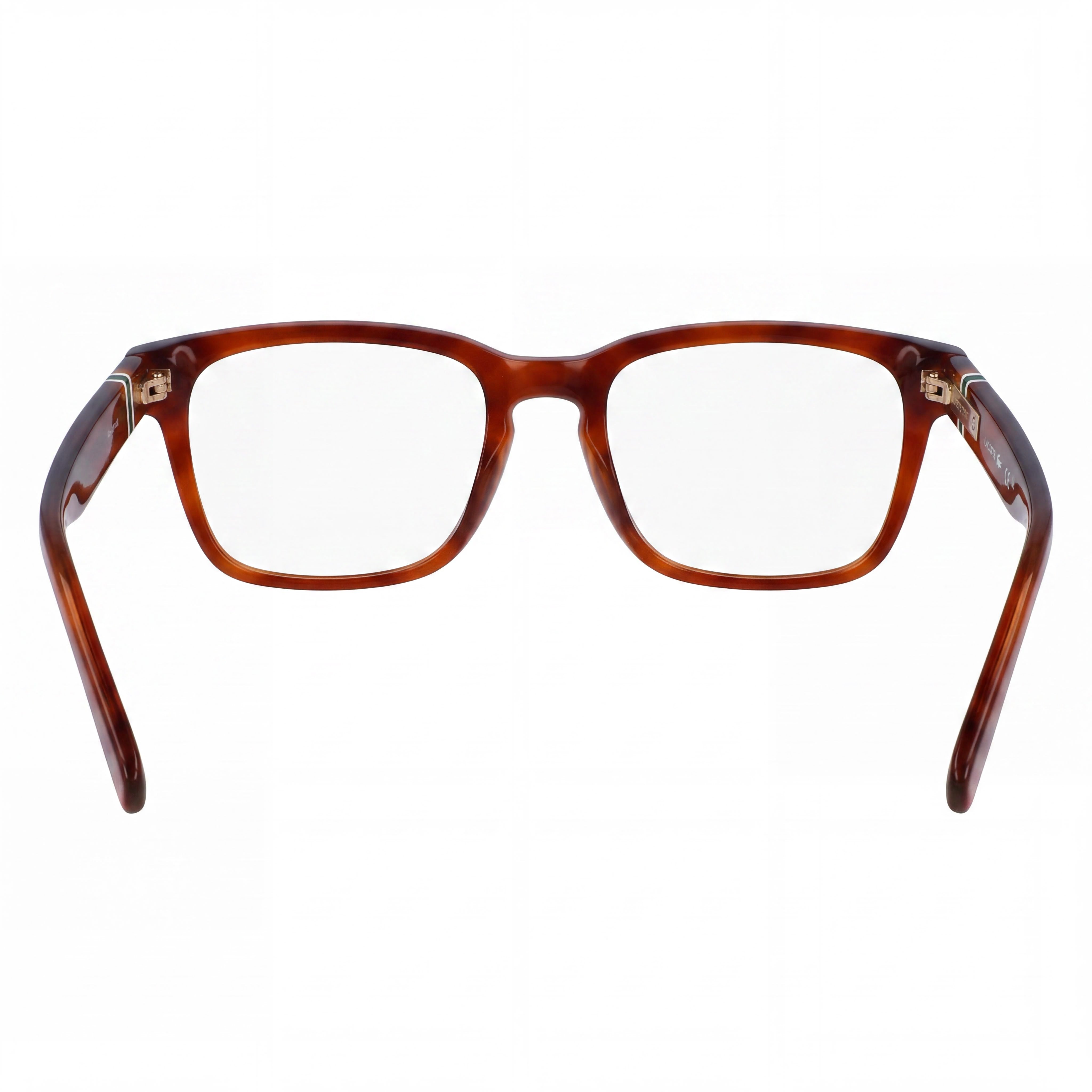 Lacoste L2932 Blonde Havana Square Unisex Eyeglasses, Metal 53mm, Photo 3