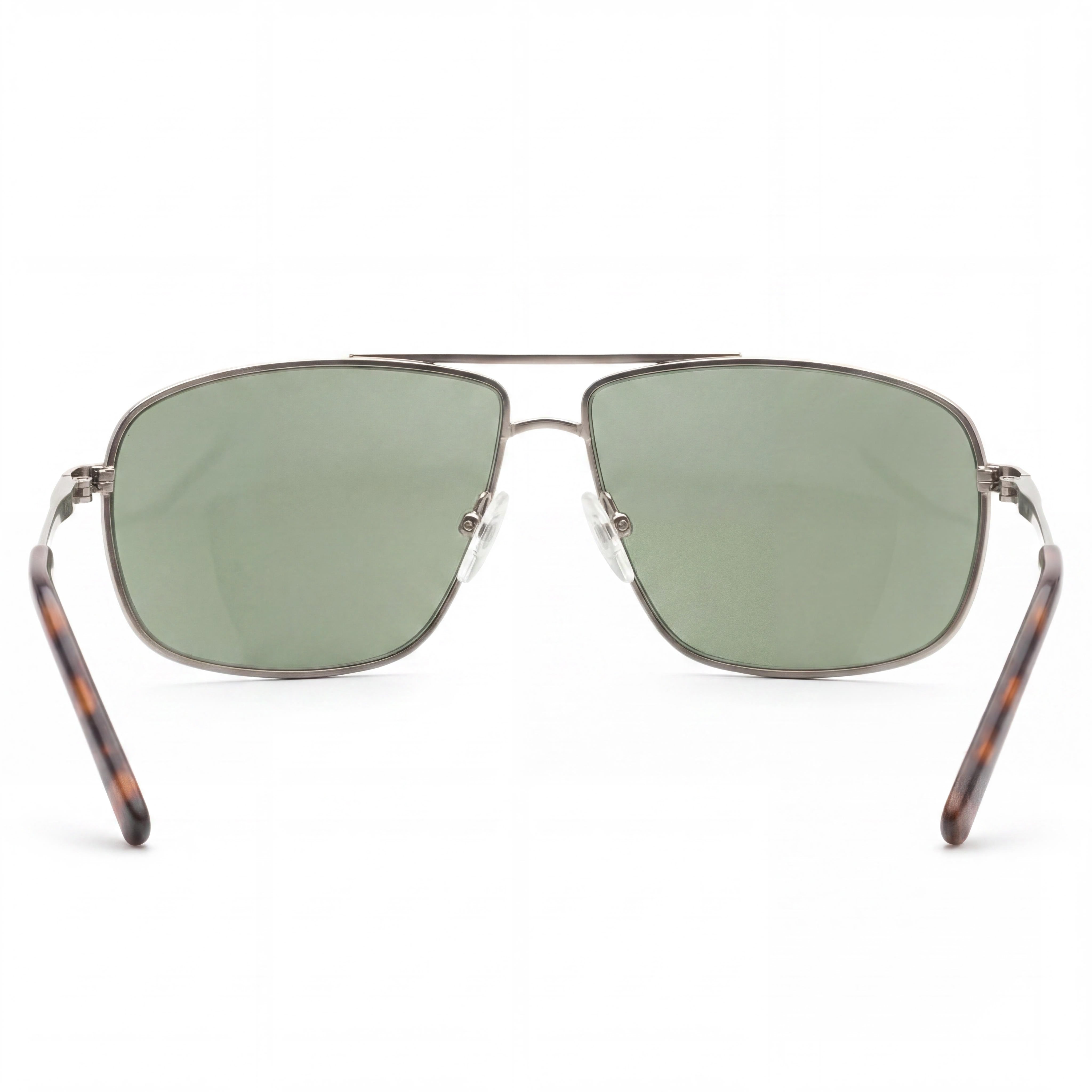 Gafas de sol GUESS Gf0232 para mujer, montura verde níquel-estaño claro mate, lentes verdes, protección UV, patillas de 145 mm, Photo 4