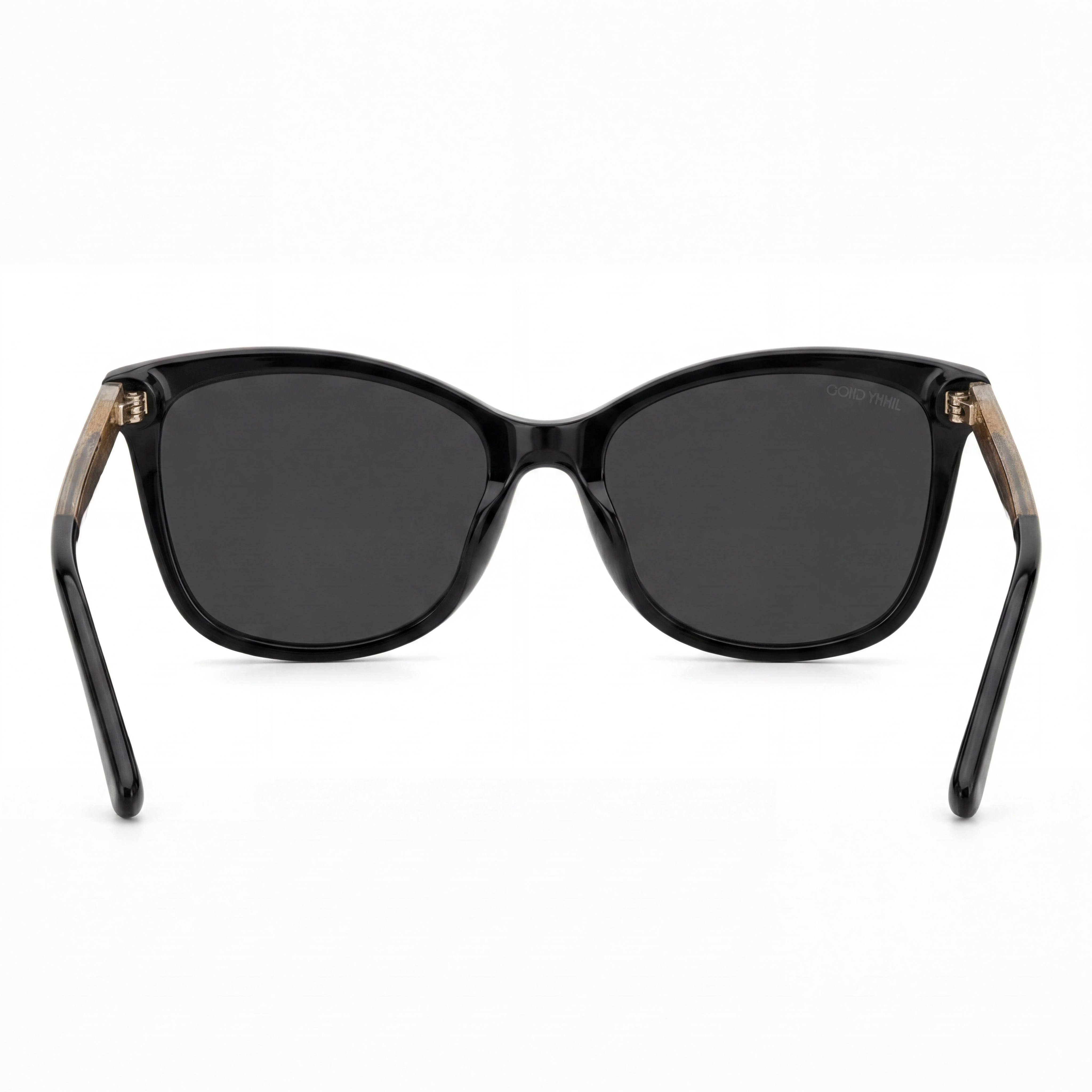 Jimmy Choo Casual Women's Sunglasses, Black Acetate Frame, Black Lenses, UV Protection, 56mm, Photo 4