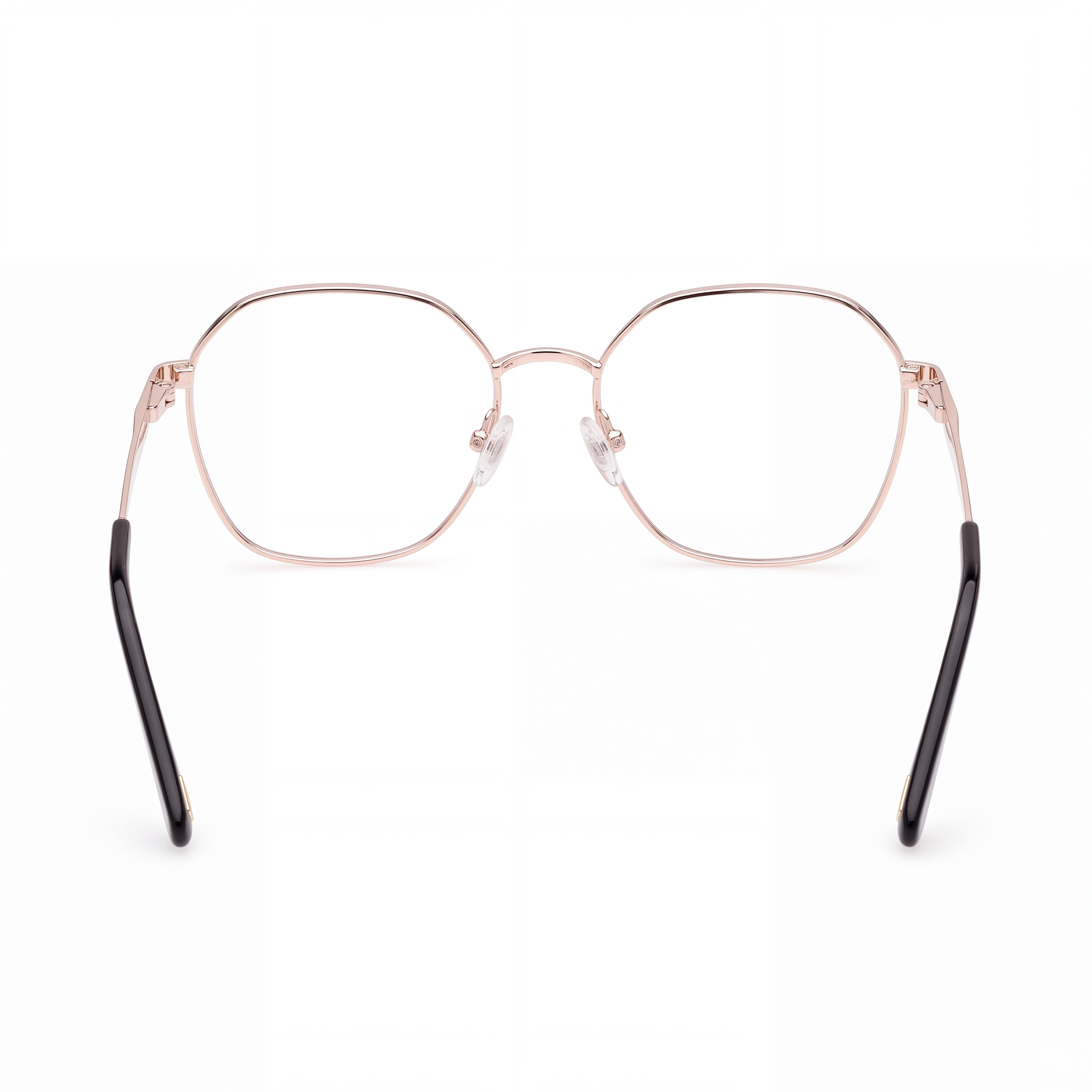 Skechers Se50063 Unisex Eyewear, Deep Gold Metal Frame, Pink Gold Non- Polycarbonate Lenses, 53mm, Photo 3