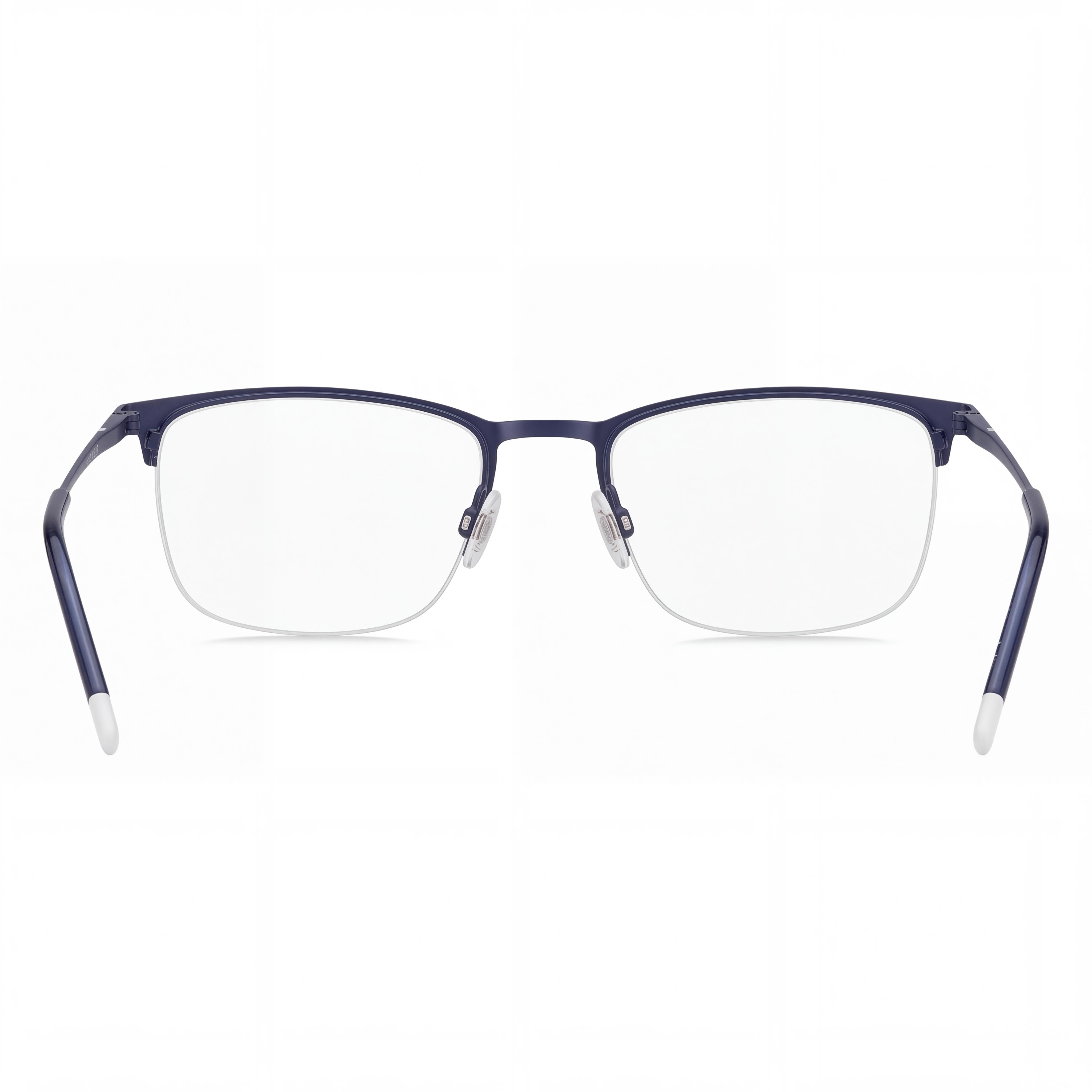 HUGO Casual Men's Stainless Steel Matte Dark Ruthenium Transparent Lens 53mm, Photo 3