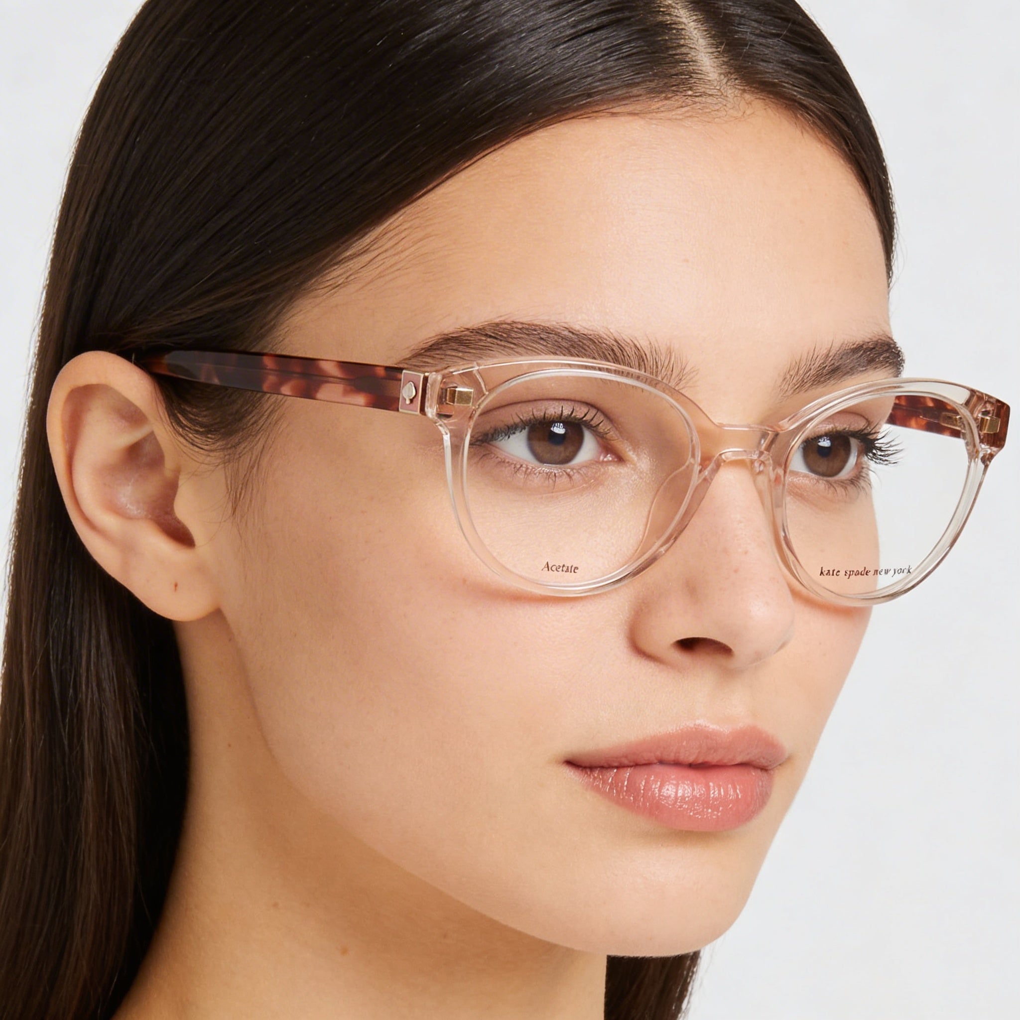 kate spade new york Marcilee Women's Pink Acetate Frame Polarised Lenses 48mm Lens Width 19mm Bridge 140mm Temple Eyewear, Photo 4