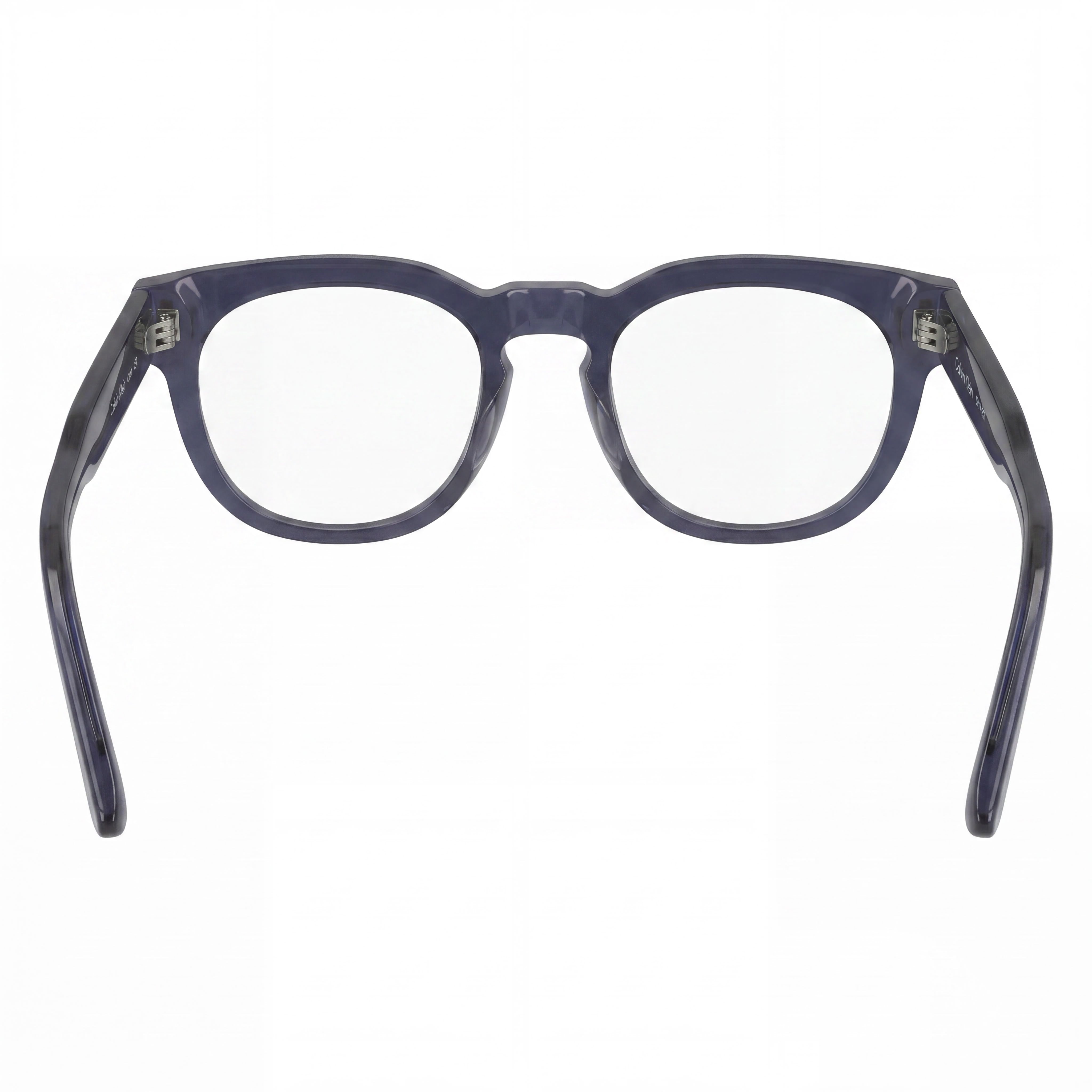 Gafas de sol Calvin Klein Ck23542 con montura de acetato azul y lentes de policarbonato azules para hombres y mujeres, 49 mm, Photo 4