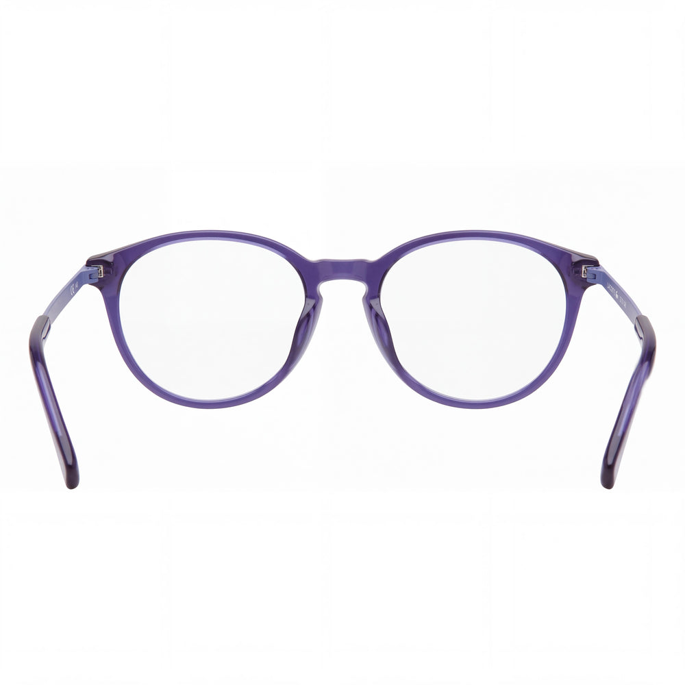 Lacoste L2718 Unisex Morado Lila Marco Compuesto Lente Clara Polarizada 50mm
