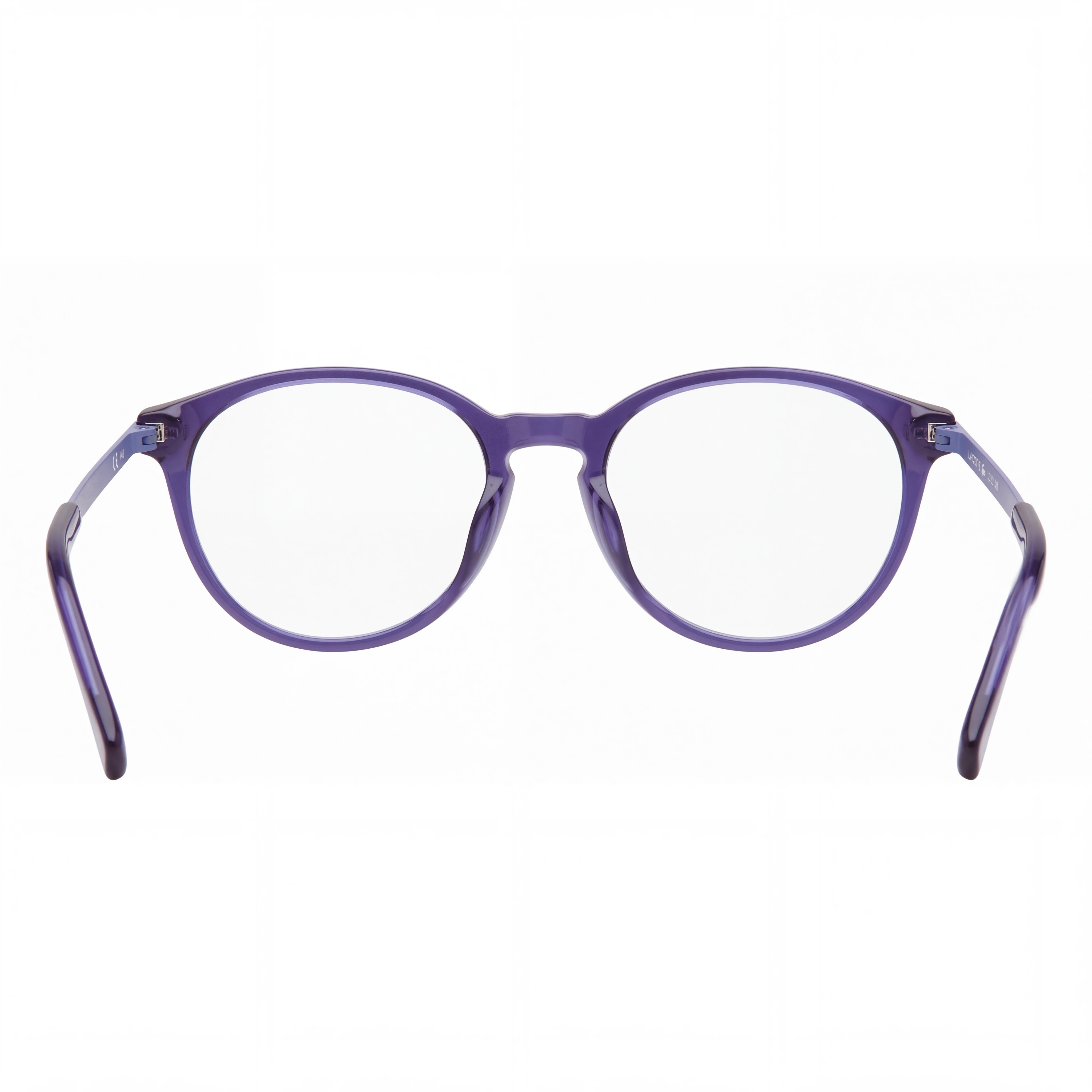 Lacoste L2718 Unisex Purple Lilac Composite Frame Polarized Clear Lens 50mm, Photo 3