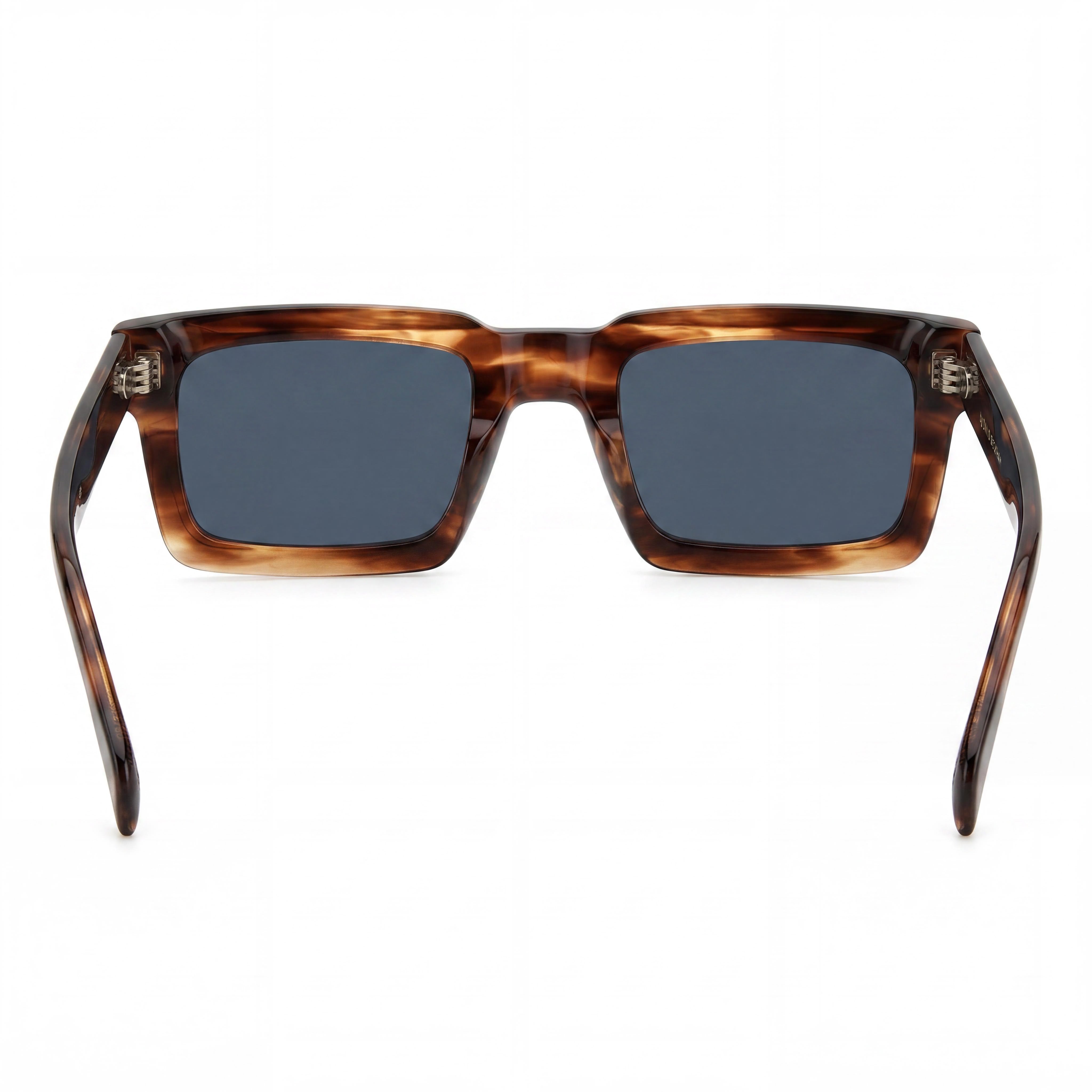 David Beckham DB 7126/S Unisex Casual Style Brown Horn Acetate Frame Sunglasses with UV 400 Protection 51mm, Photo 4