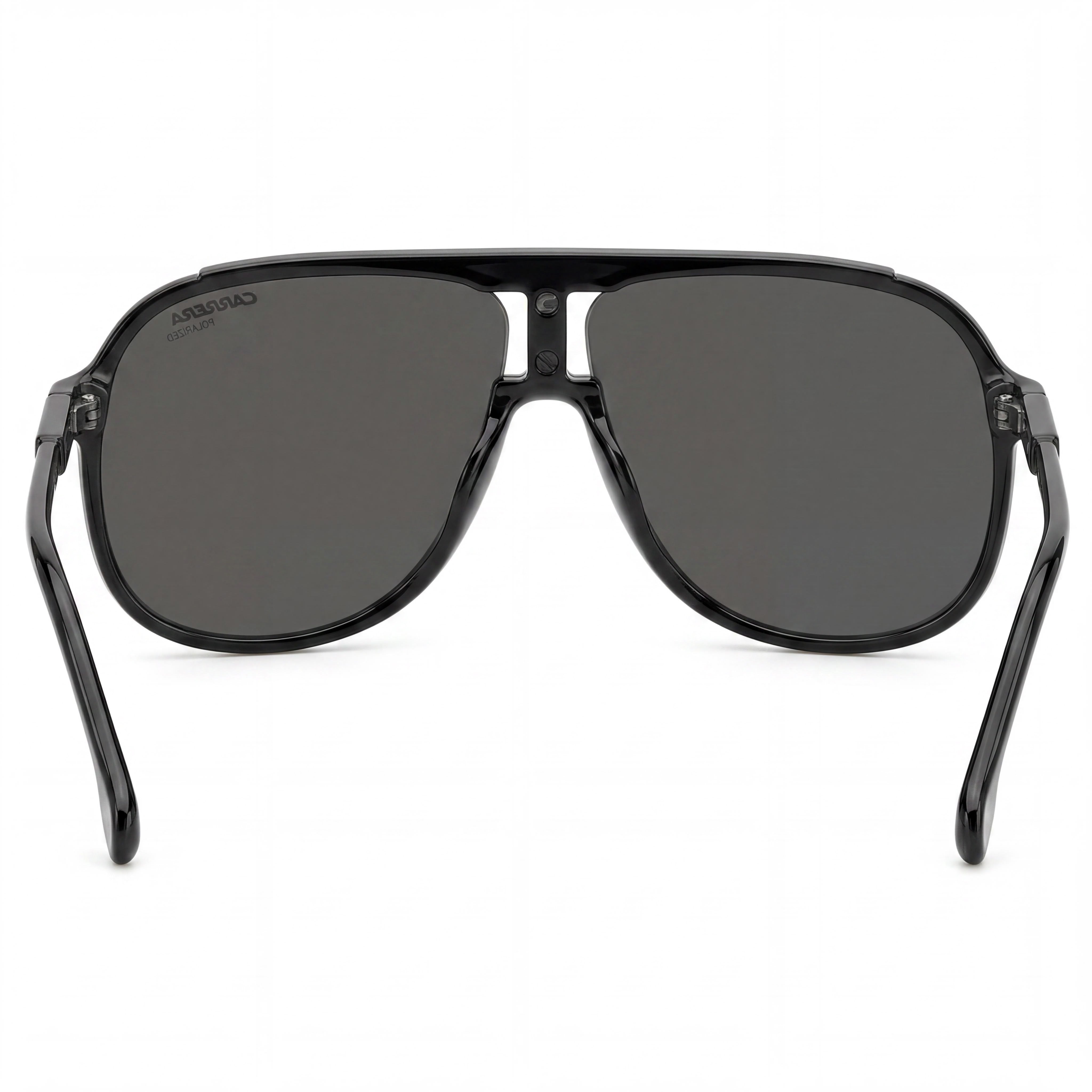 Carrera 1047/S Unisex Black Polyamide Frame Grey Polarized UV Protection Sunglasses 62mm, Photo 3