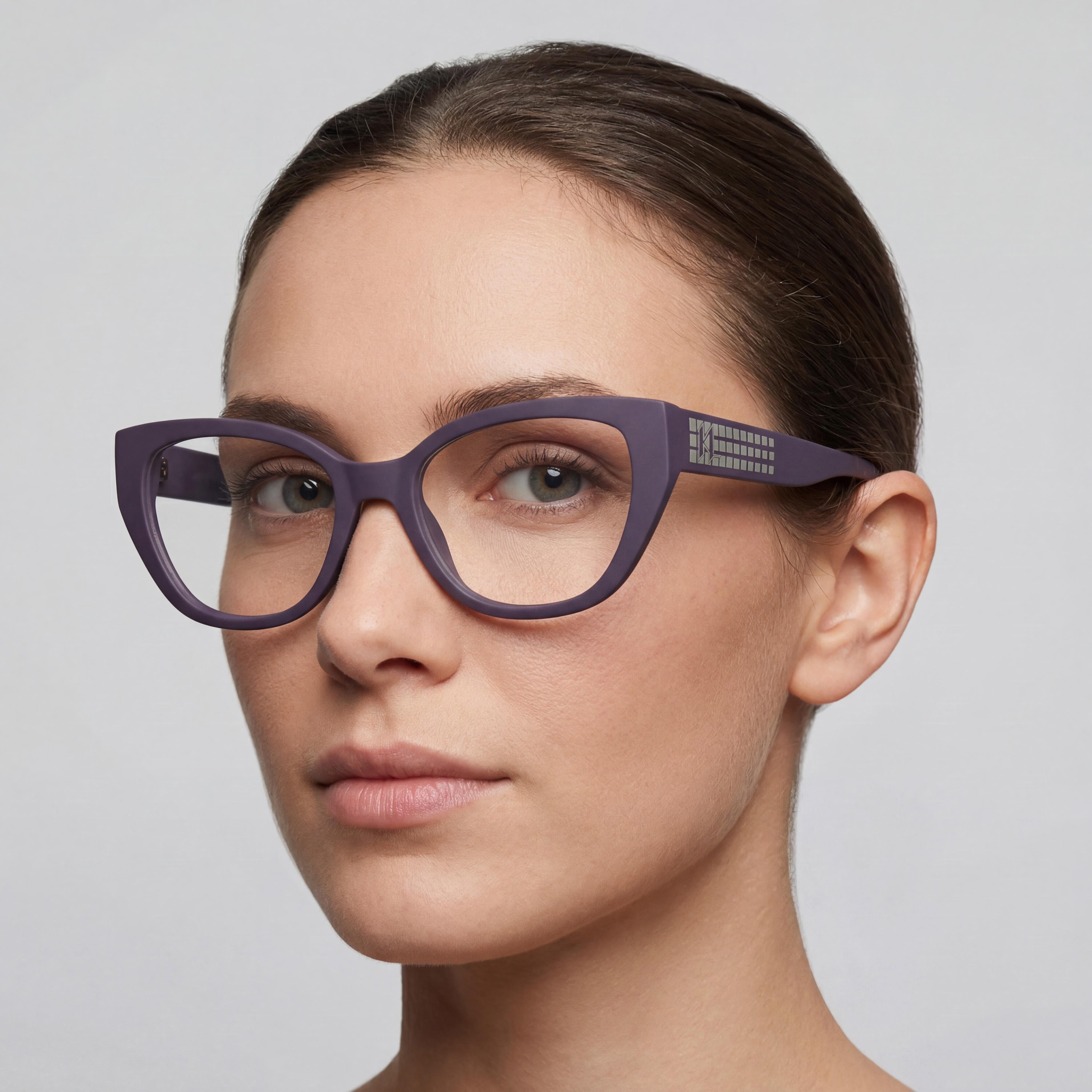 KARL LAGERFELD Modern KL6151 Women's Lilac Injected Frame Non-Polarized Polycarbonate Sunglasses 53mm, Photo 4