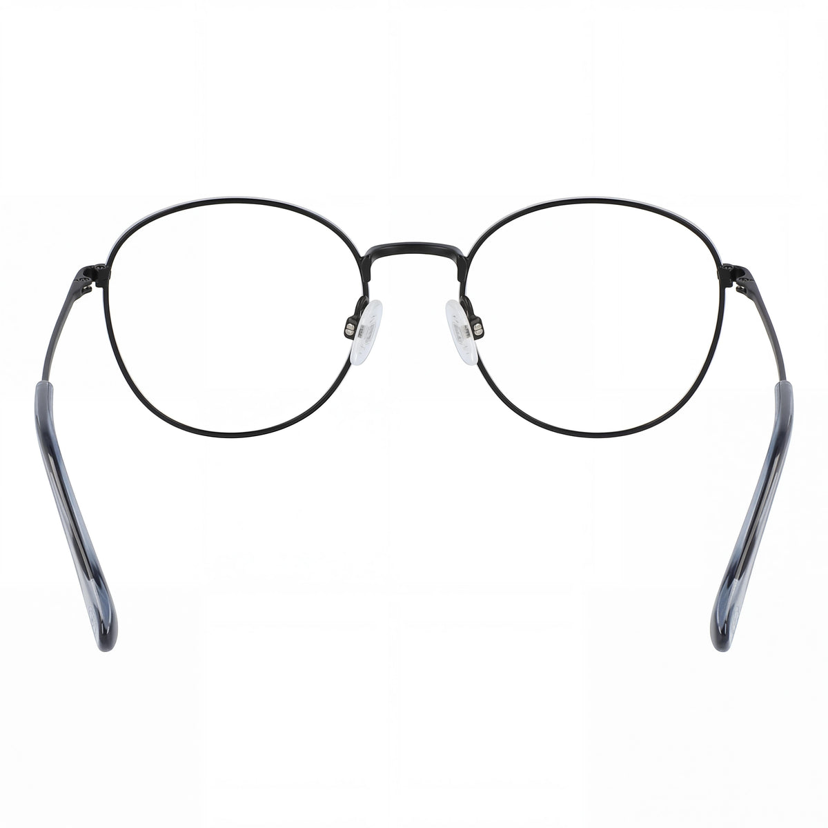 MCALLISTER Mc4500 Men's Black Metal Frame Clear Lenses Eyewear, Lens 52mm Bridge 19mm Temple 135mm, Photo 3