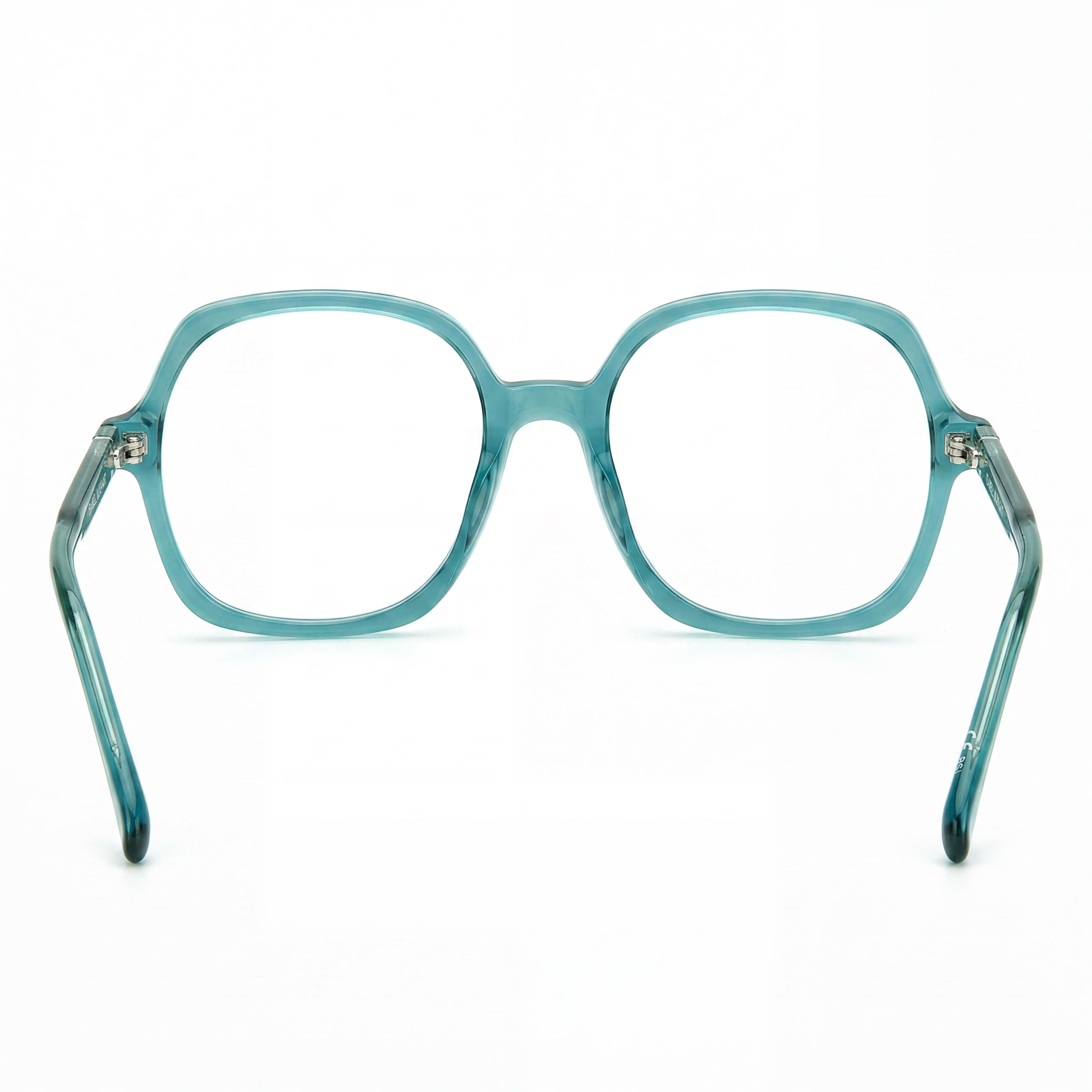 Isabel Marant Im 0087 Women's Teal Sunglasses with Acetate Frame and Polycarbonate Lenses, 54mm Lens Width, Photo 4