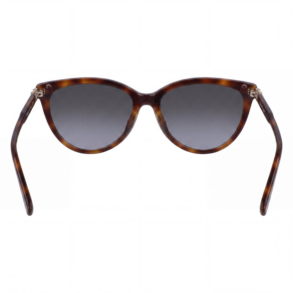 Salvatore Ferragamo SF2870SL Unisex Tortoise Acetate Gradient Grey UV Sunglasses 55mm