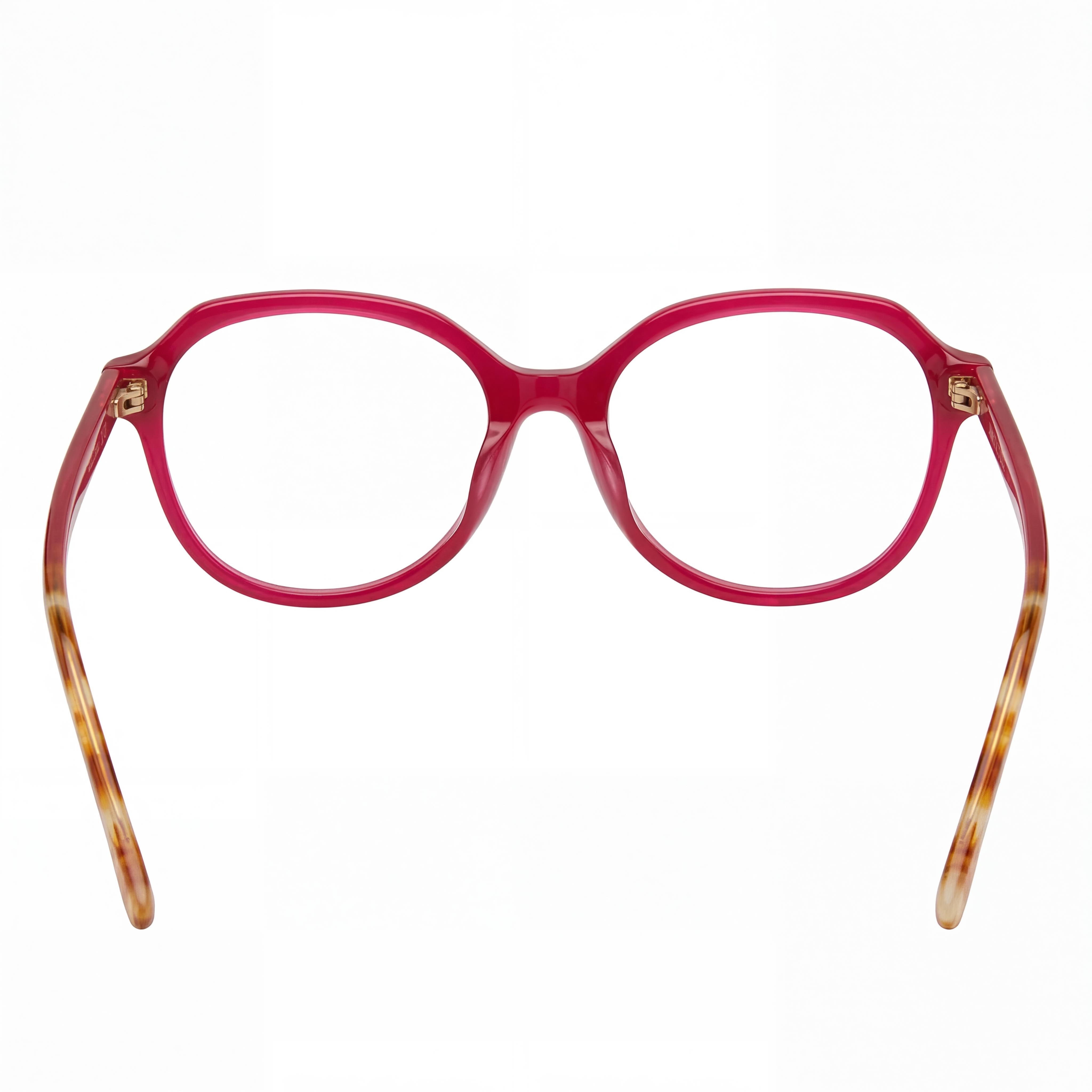 JIMMY CHOO Jc345/F Women's Acetate Optical Eyeglass Frames with Demo Plastic Lenses, Lens Width 52mm and Bridge Width 17mm, Photo 4